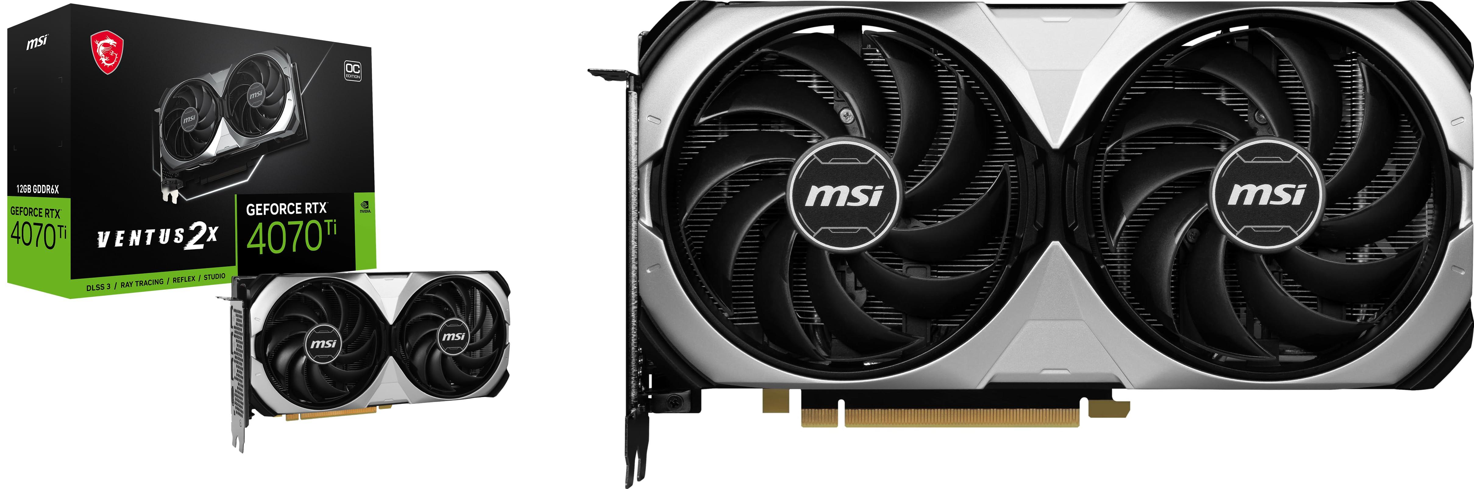 Featured image of post MSI GeForce RTX 4070 Ti VENTUS: Rendimiento y Valor en Tarjetas Gráficas Gaming y Creación