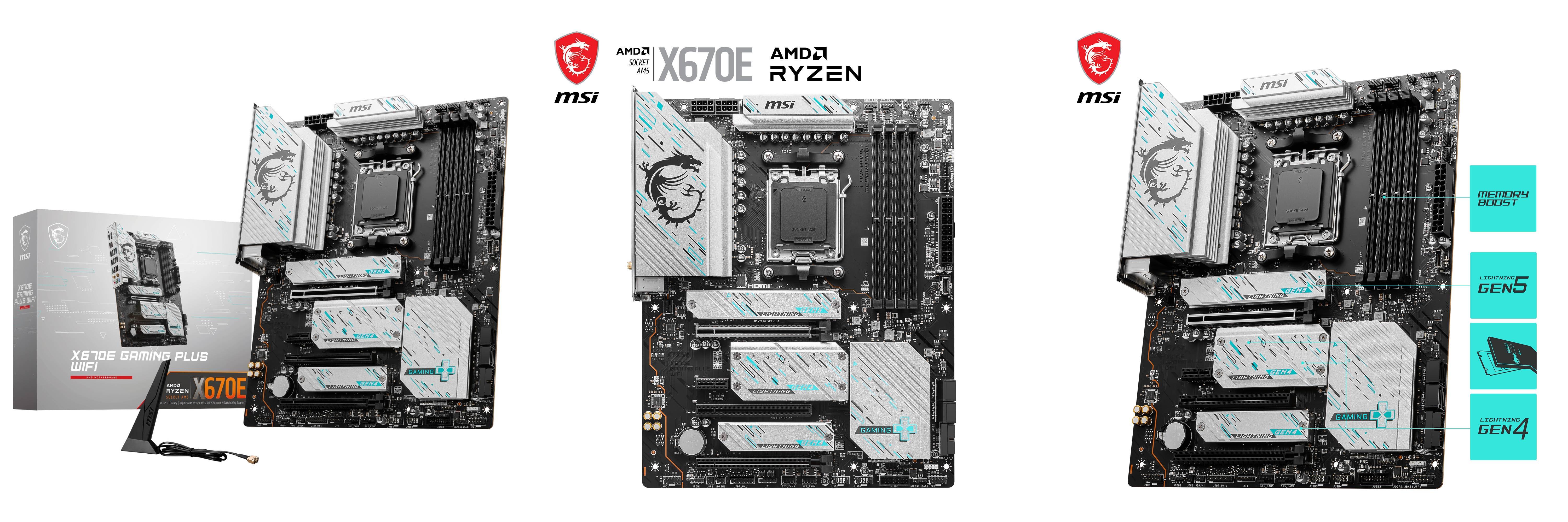 Descubre la potencia de la MSI X670E Gaming Plus WiFi: la placa base perfecta para tu setup gaming