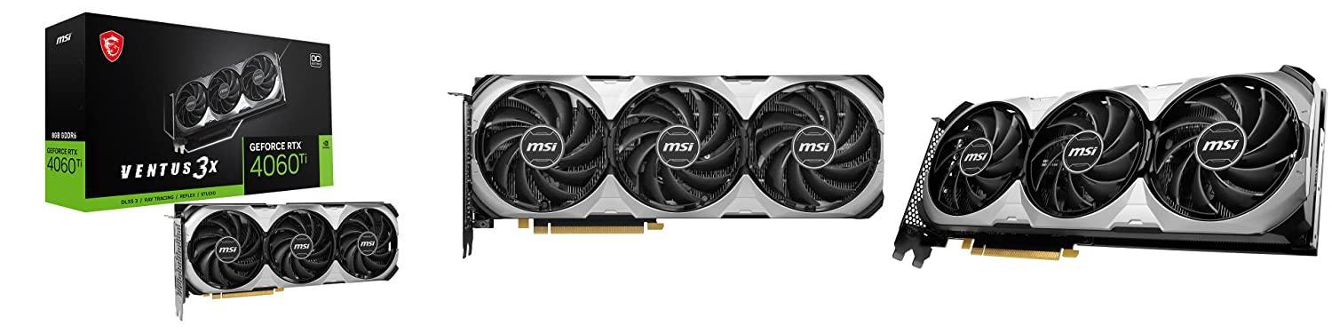 Análisis de la MSI GeForce RTX 4060 Ti Ventus 3X: Potencia y rendimiento en una tarjeta gráfica impresionante