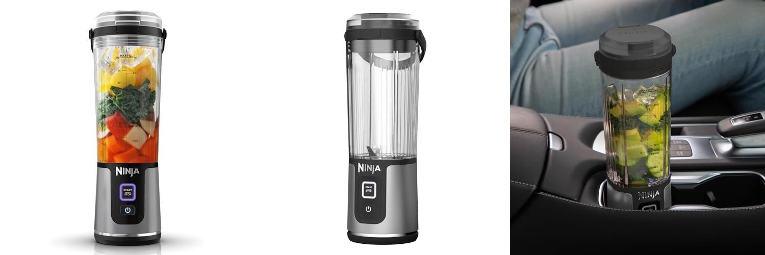 Descubre la libertad de mezclar en cualquier lugar con Ninja Blast Batidora portátil - ¡Smoothies y batidos sin límites!