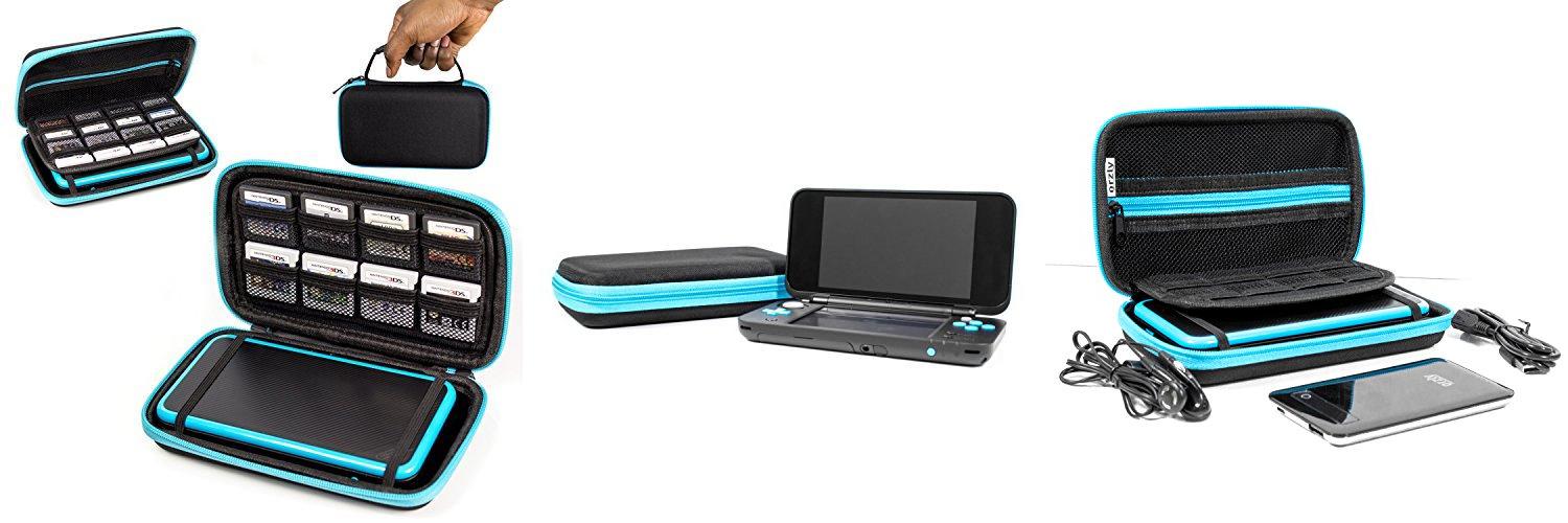 Orzly Funda 2DSXL - Almacenamiento seguro para tu Nintendo 2DS XL