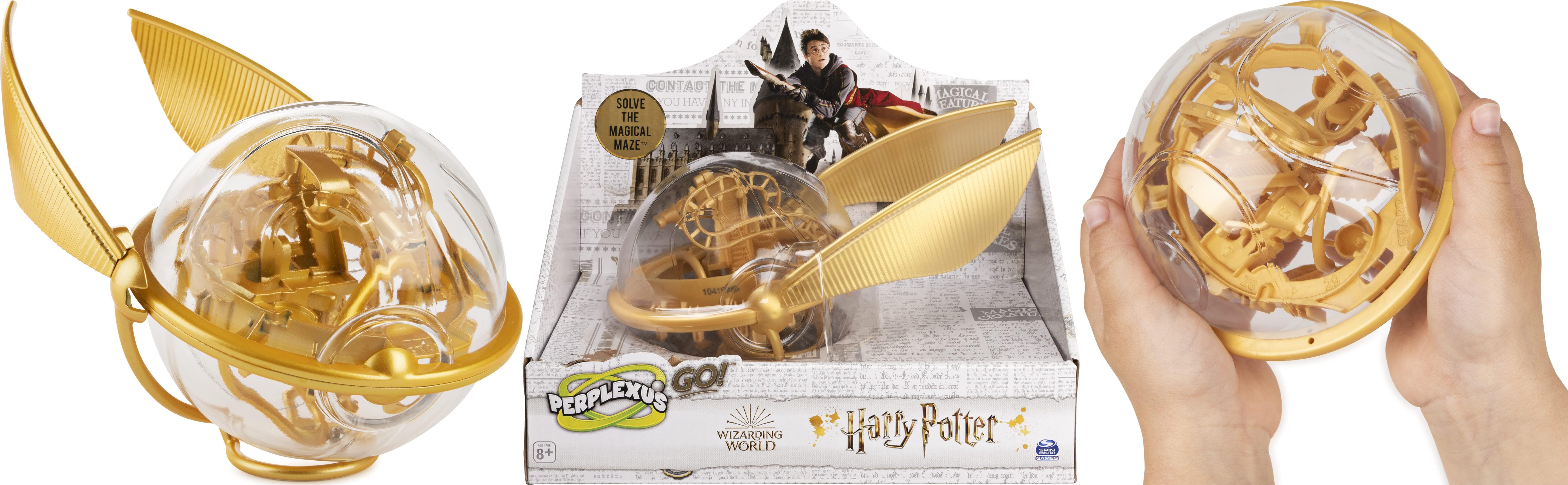 Descubre el laberinto mágico de Harry Potter con PERPLEXUS GO - Rompecabezas 3D con 30 obstáculos
