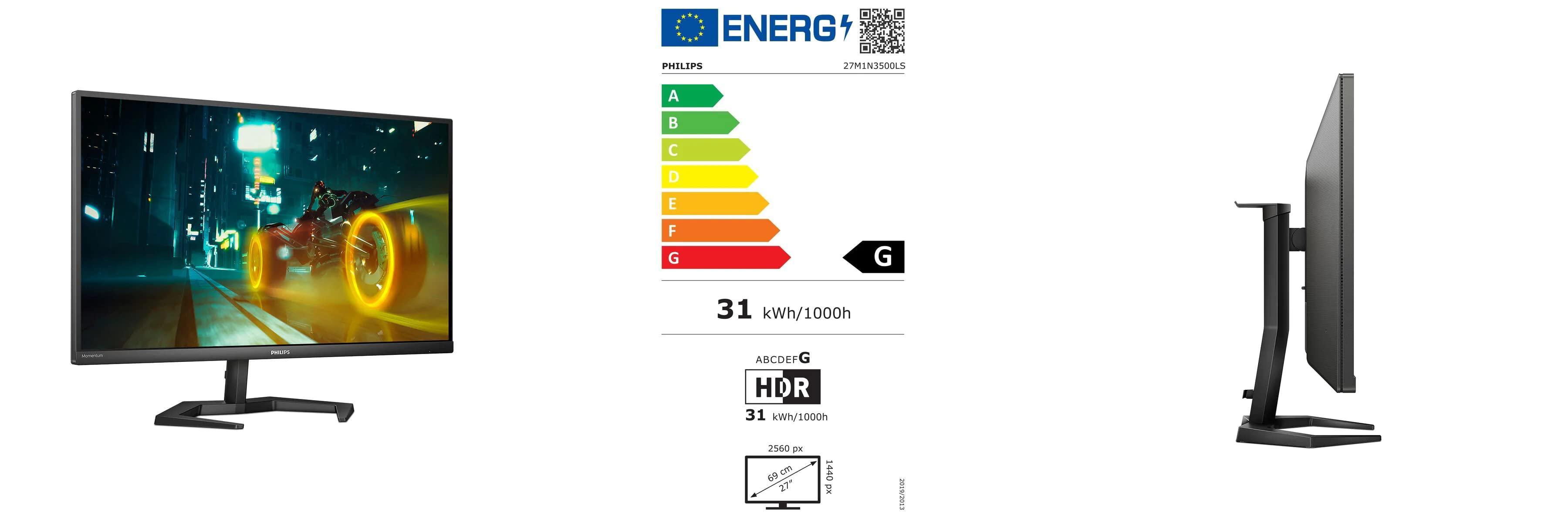 Featured image of post Descubre el impresionante rendimiento del Philips Evnia 27M1N3500LS - Monitor QHD de 27 pulgadas con 165Hz, VA y Smart Image HDR