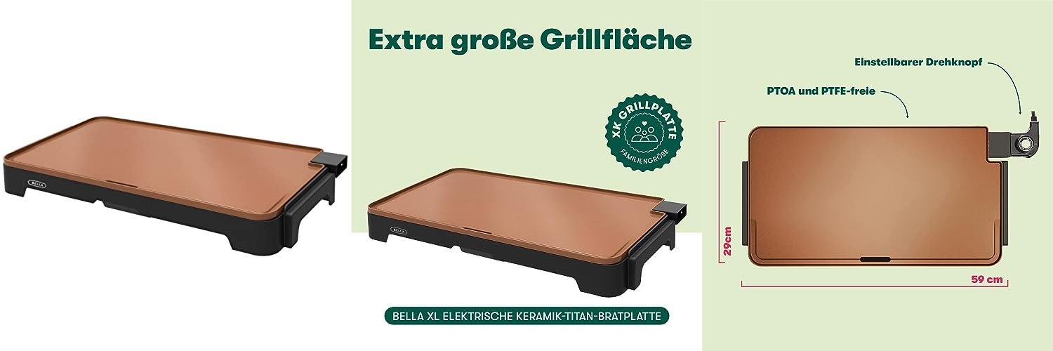 Featured image of post Descubre la Plancha Eléctrica de Cerámica y Titanio BELLA XL: Más Rápida, Ecológica y con Gran Superficie de Cocción Sumergible