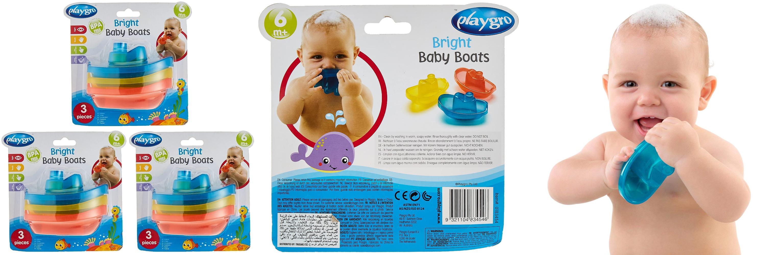 Featured image of post Descubre la Diversión en el Baño con los Barquitos Flotantes Playgro Bright Baby Boats