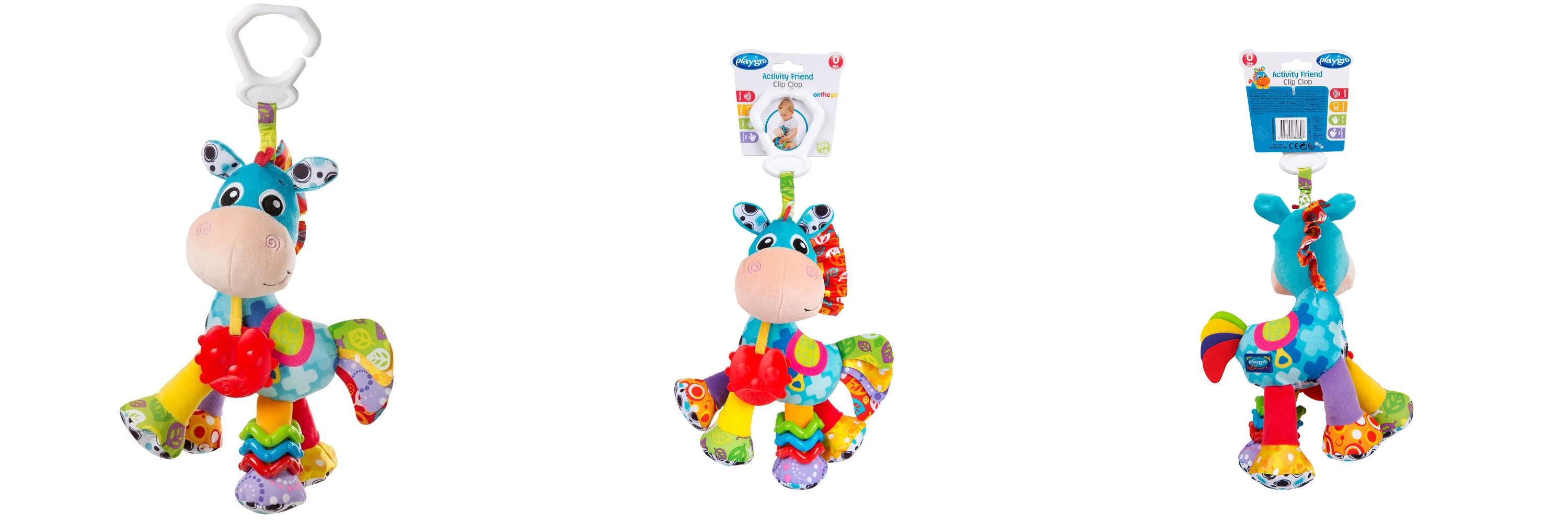 Featured image of post Descubre el Colorido Juguete para Colgar Playgro Peluche Caballo Clip Clop ¡Perfecto para Estimular a tu Bebé!