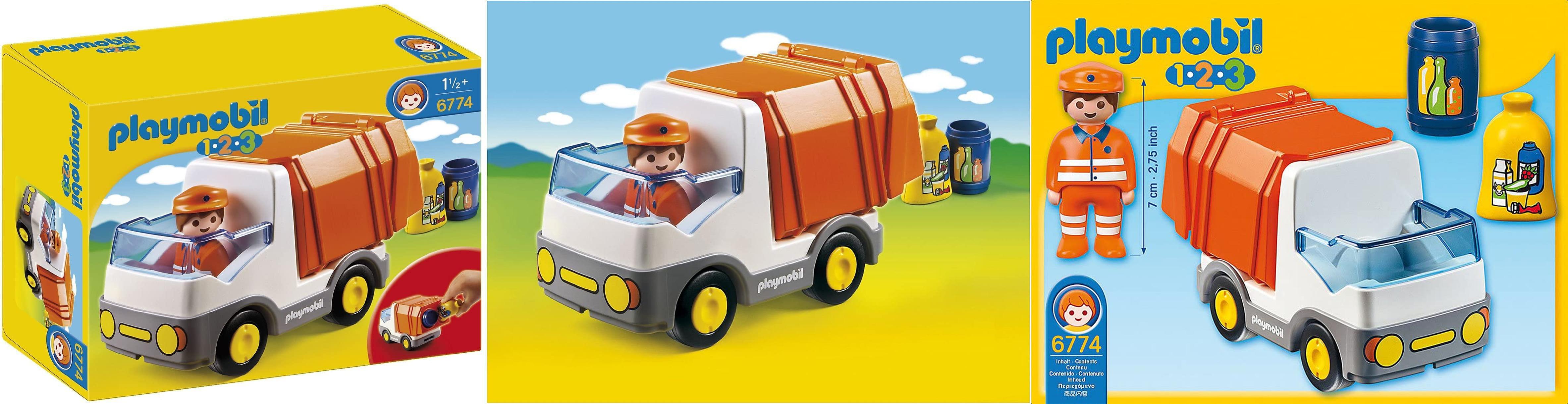 Featured image of post de 1 camión de basura PLAYMOBIL 1,2,3 (6774)

Título del post: PLAYMOBIL 1,2,3 Camión de Basura (6774): Un juguete divertido para los pequeños amantes de los vehículos
