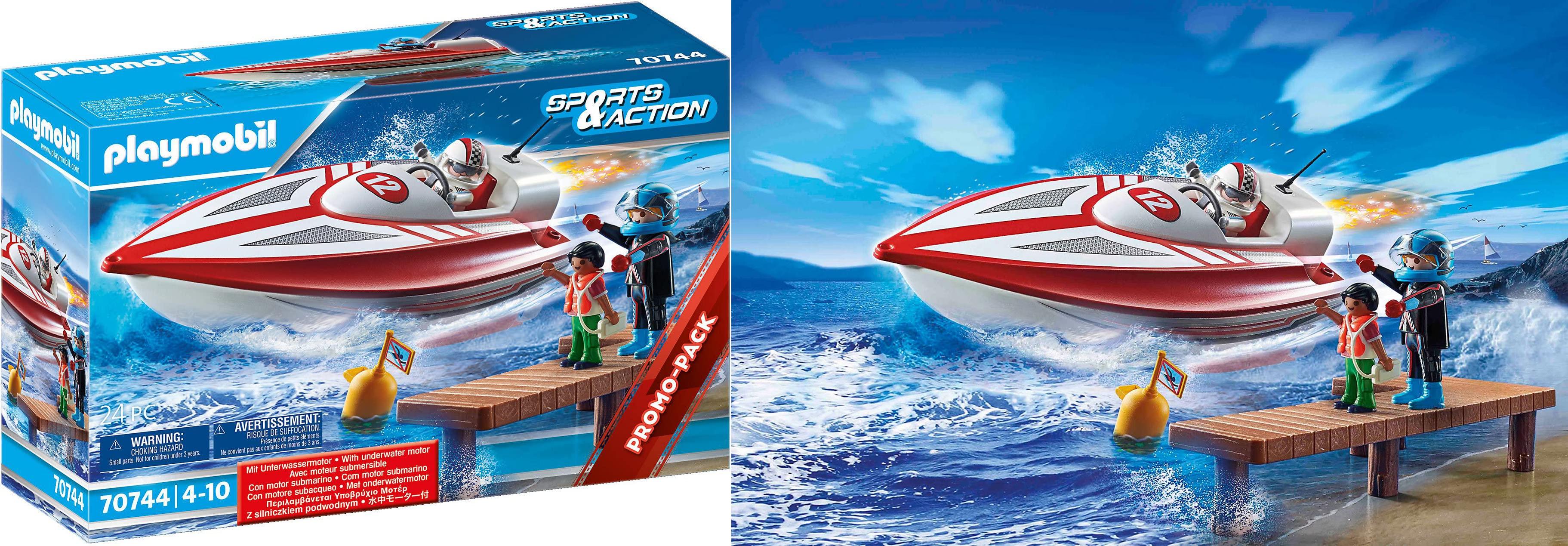 Featured image of post Descubre la emoción acuática con la PLAYMOBIL Lancha con Motor Submarino