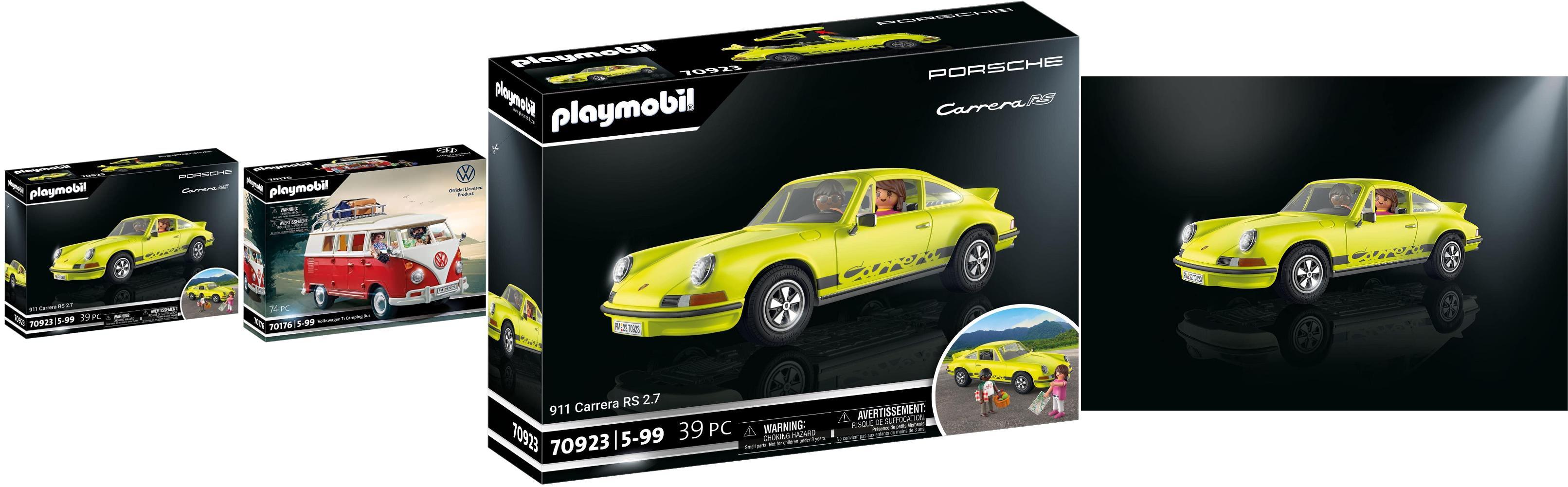 Featured image of post Descubre la diversión sobre ruedas con el PLAYMOBIL Porsche 911 Carrera RS 2.7 y Volkswagen T1 Camping Bus ¡Perfecto para pequeños aventureros!