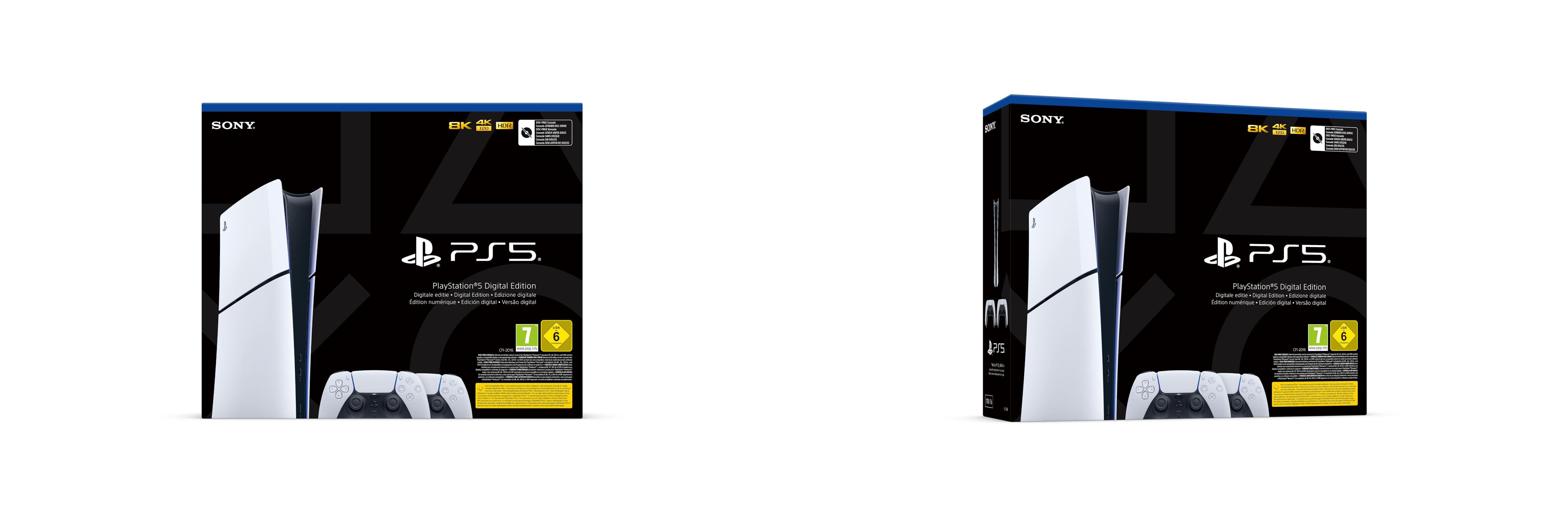 Descubre la Playstation 5 Consola Digital Slim + 2 Mandos Dualsense en Blanco: ¡La mejor experiencia de juego!