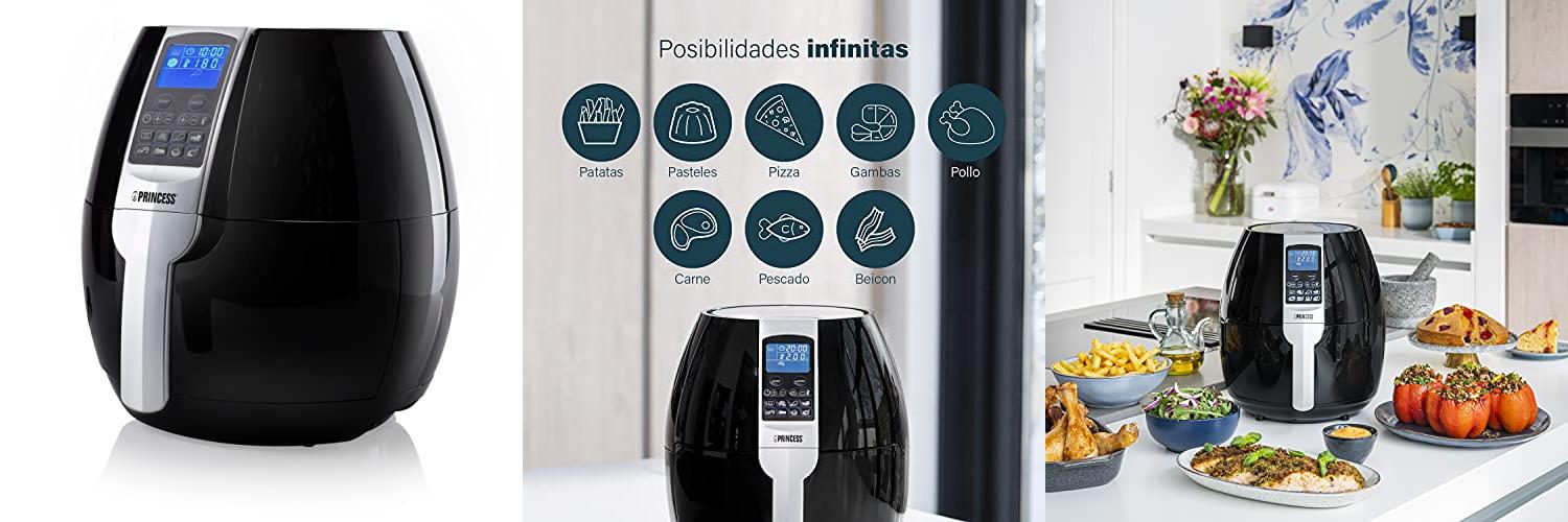 Featured image of post Descubre la Versatilidad de la Freidora sin Aceite Princess 182020 con Control Digital Táctil