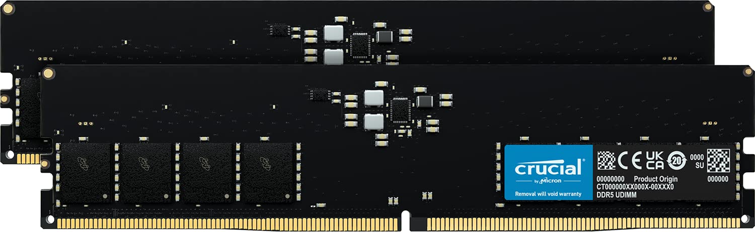 Featured image of post Obtén un rendimiento increíble con el kit de memoria Crucial 64GB DDR5 5600MHz: la solución perfecta para impulsar tu equipo informático