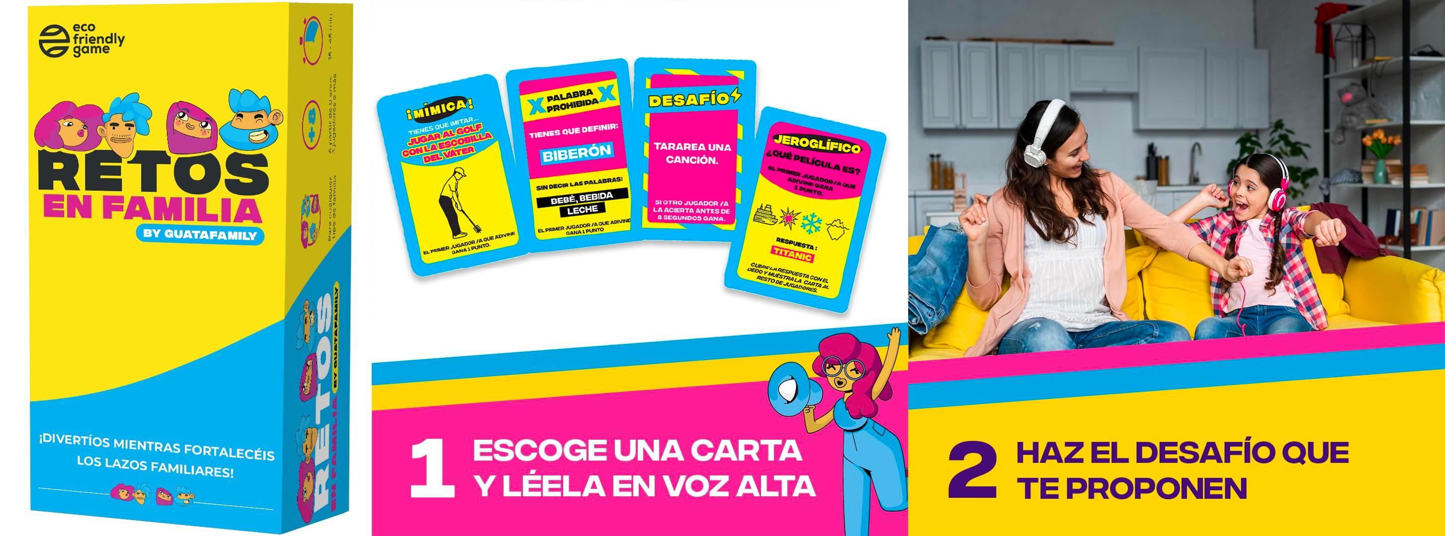 Featured image of post RETOS EN Familia-GUATAFAMILY: el juego de mesa perfecto para unir a toda la familia