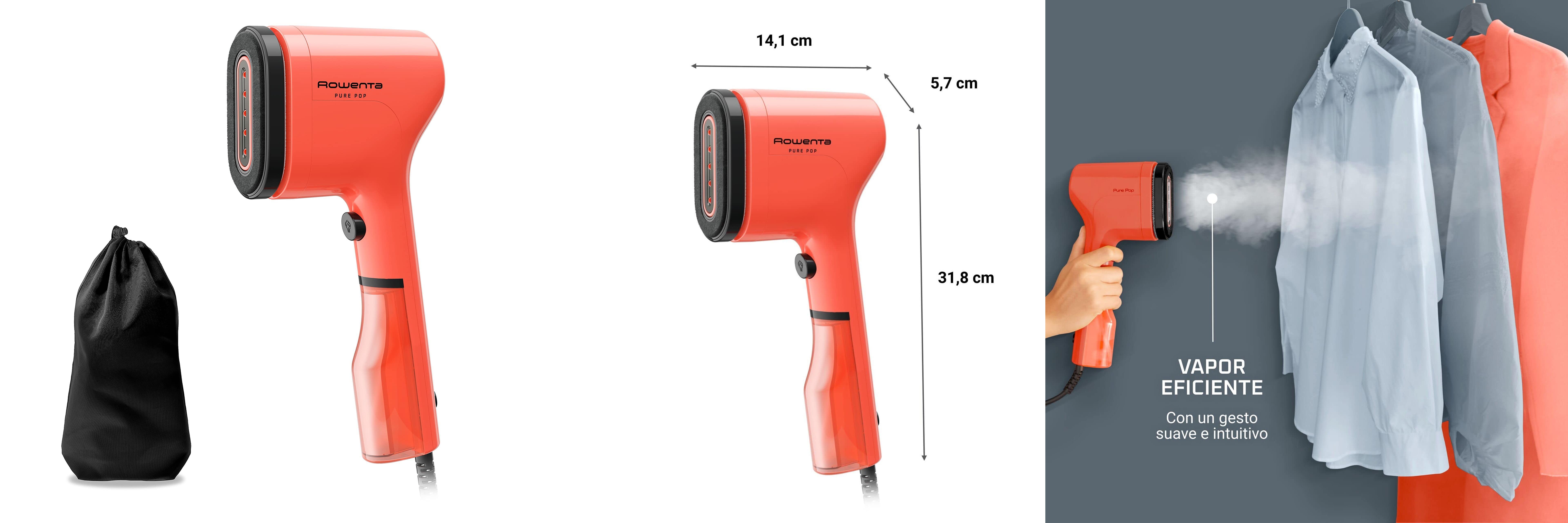 Featured image of post Descubre el Rowenta Pure Pop DR2022: Cepillo de vapor 2 en 1 para un planchado impecable y una purificación total