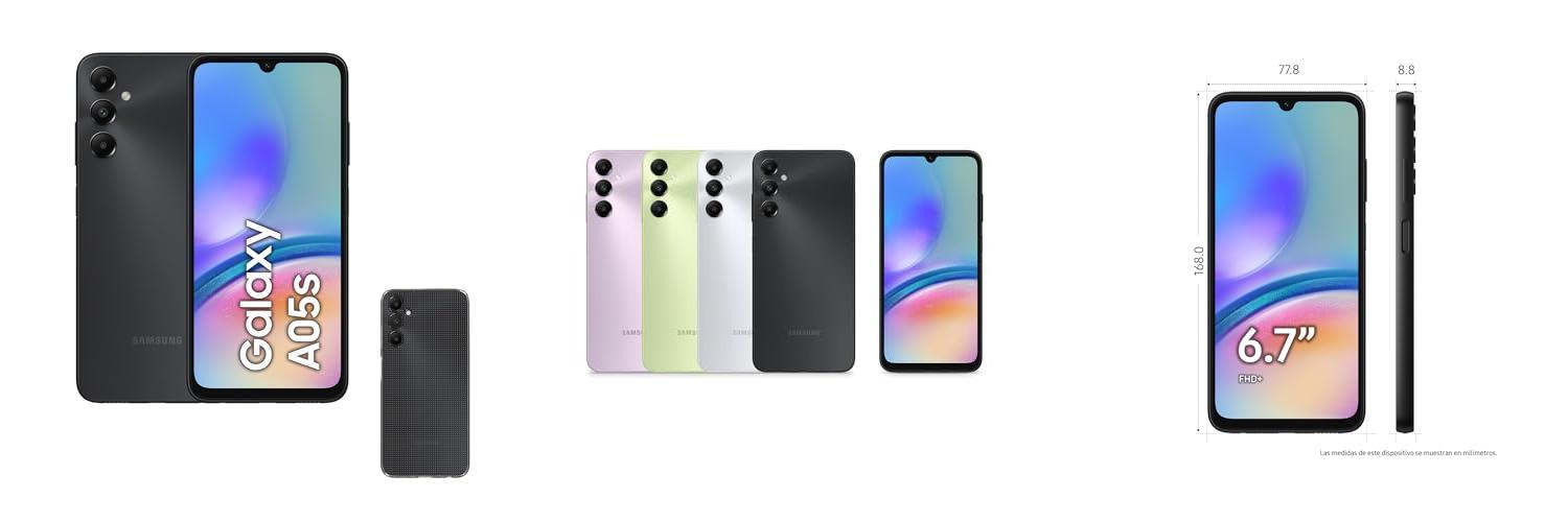 Featured image of post Descubre el Samsung Galaxy A05s 64 GB: Smartphone con Cámara Frontal de 13 MP y Carga Rápida en Negro