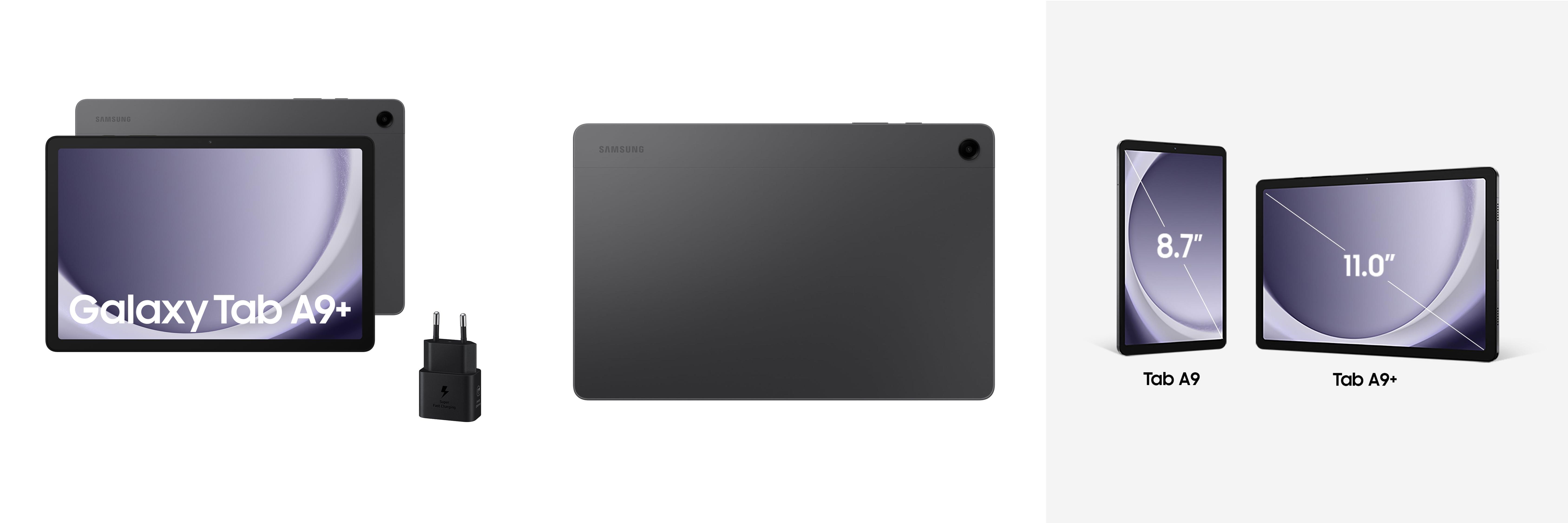 Descubre todas las funciones del Samsung Galaxy Tab A9+ Tablet Android, la mejor opción en tablets de 11” con sonido 3D y 128 GB de almacenamiento