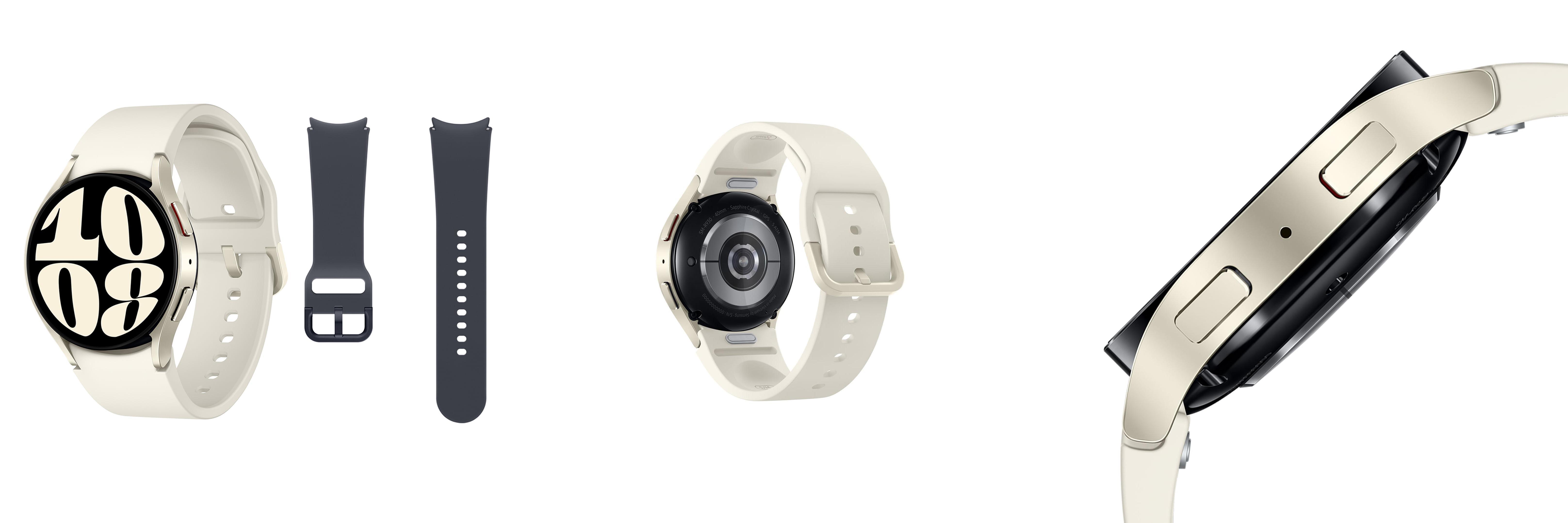 Descubre lo último en tecnología vestible con el Samsung Galaxy Watch6 Bluetooth - Smartwatch Dorado 40mm + Correa de recambio