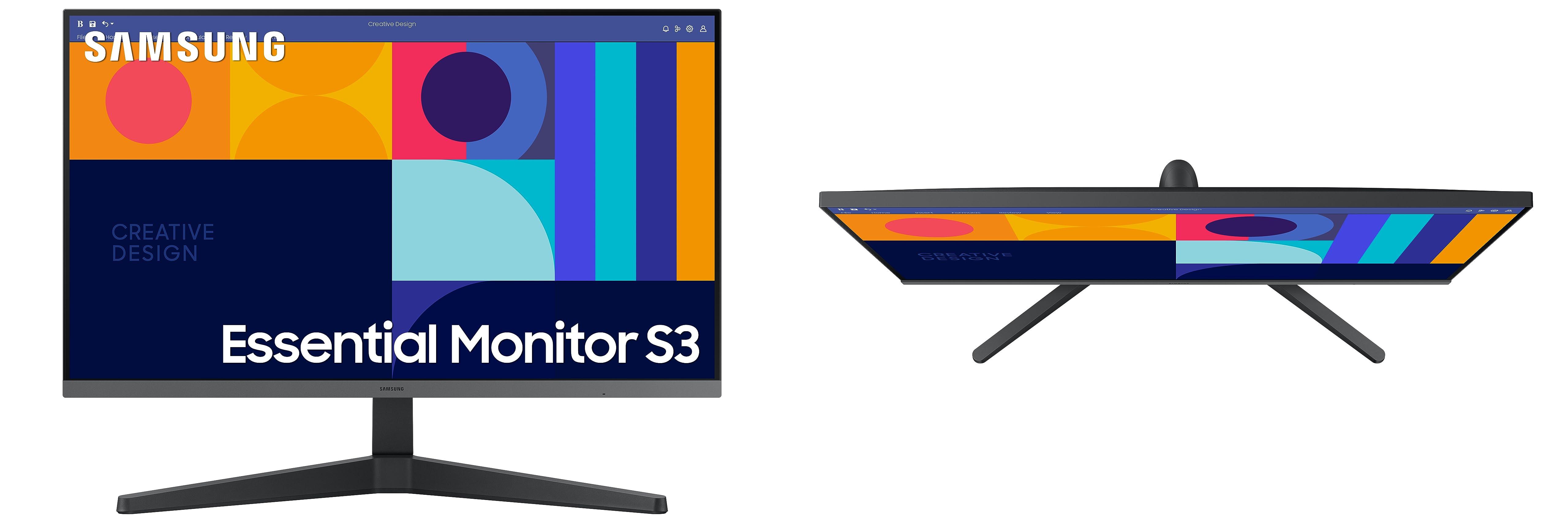 Descubre el potente Monitor SAMSUNG LS27C332GAUXEN – S3 (S33GC) 27” con Panel IPS y funciones avanzadas de juego y protección ocular
