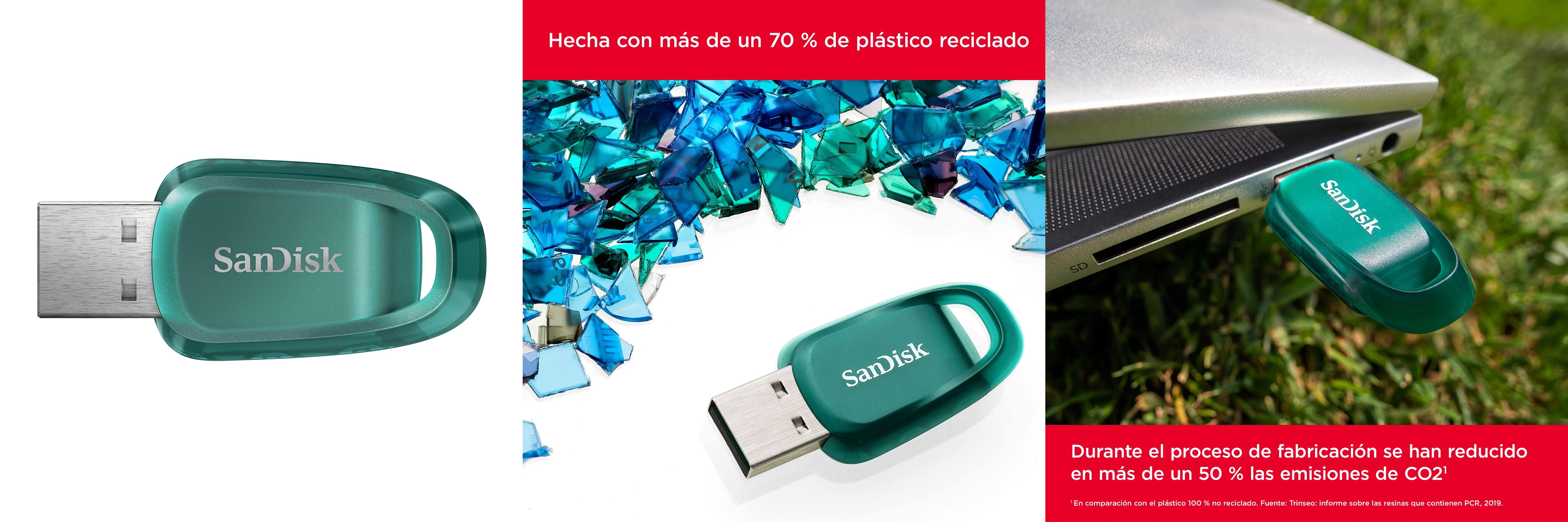 SanDisk 512 GB Ultra Eco: ¡La memoria flash USB ecológica que marca la diferencia!