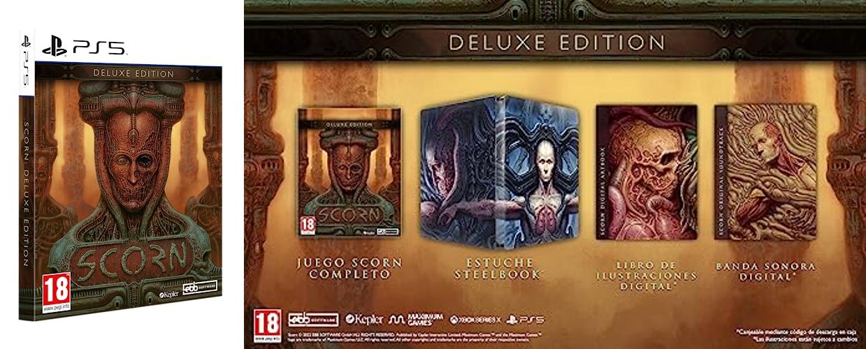 Descubre el mundo onírico de Scorn Deluxe Edition en PlayStation 5: una experiencia de horror atmosférico que te dejará sin aliento