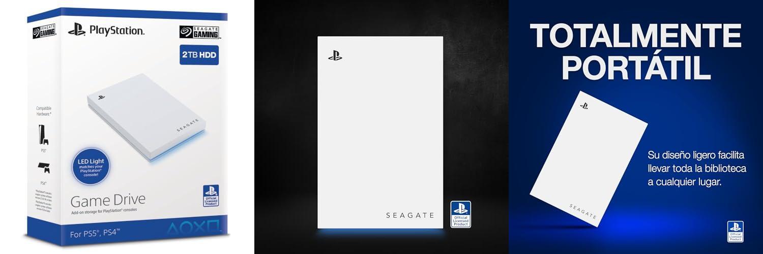 Featured image of post Reseña: Seagate Game Drive 2TB para PS4/PS5 - Almacenamiento Externo Oficialmente Licenciado