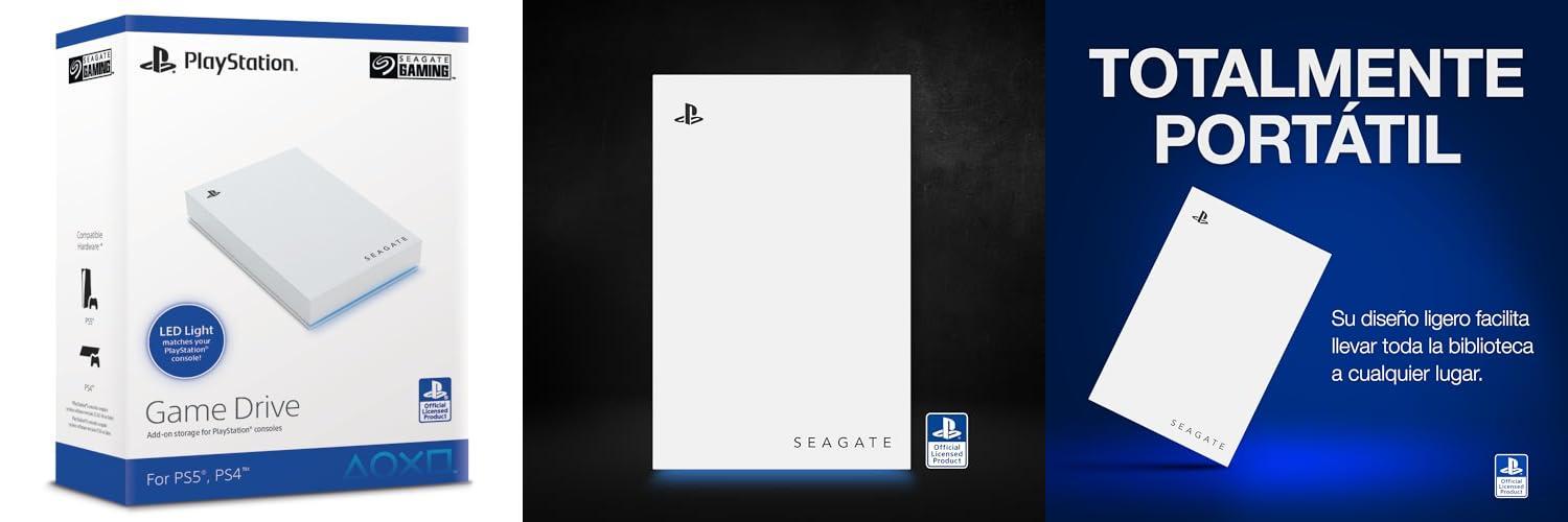 Featured image of post Seagate Game Drive 5TB para PS4/PS5: Almacenamiento Externo Oficial con Licencia USB 3.0