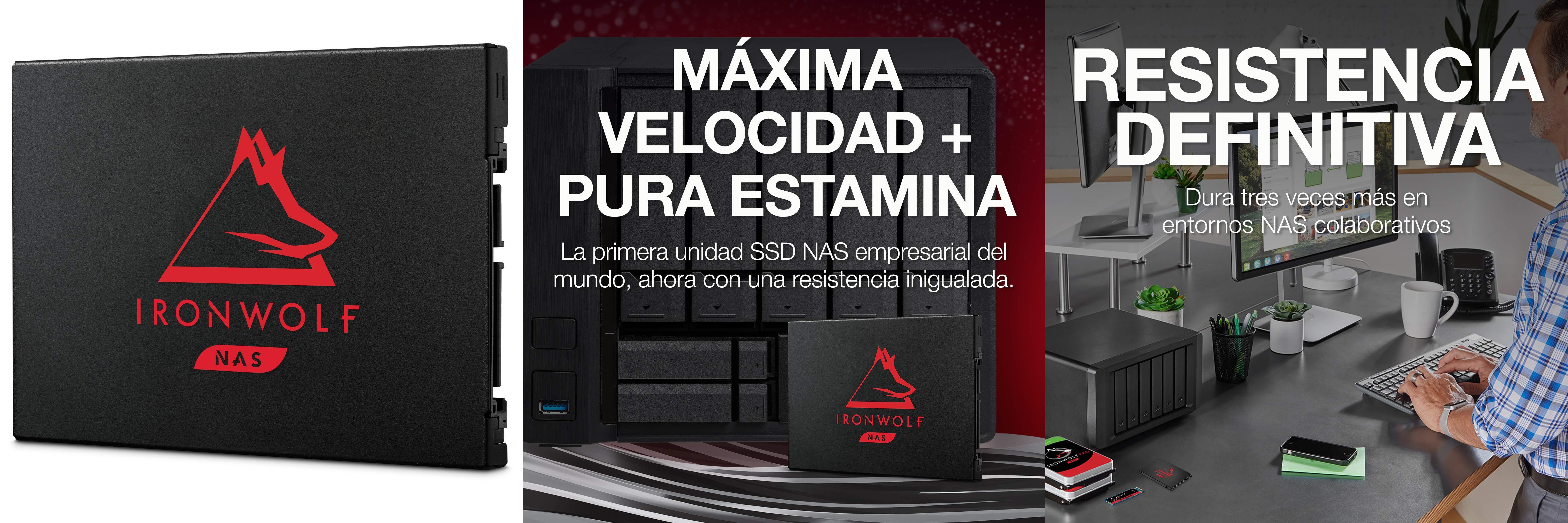 Featured image of post Mejore su servidor NAS con el Seagate IronWolf 125: Unidad SSD interna de 250 GB, vel. de hasta 560 MB/s y garantía de rescate