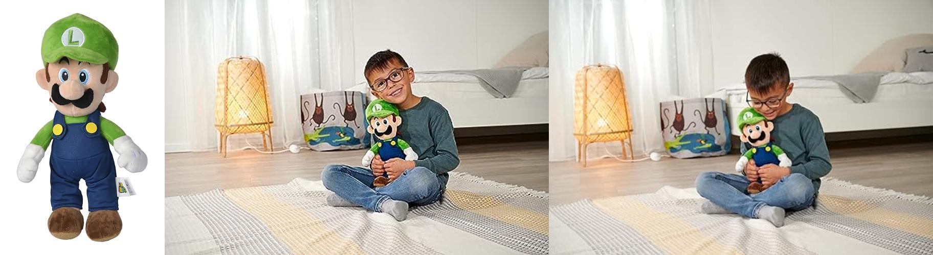 Descubre la ternura del Simba Peluche de Luigi Mario 30cm en nuestra tienda de juguetes