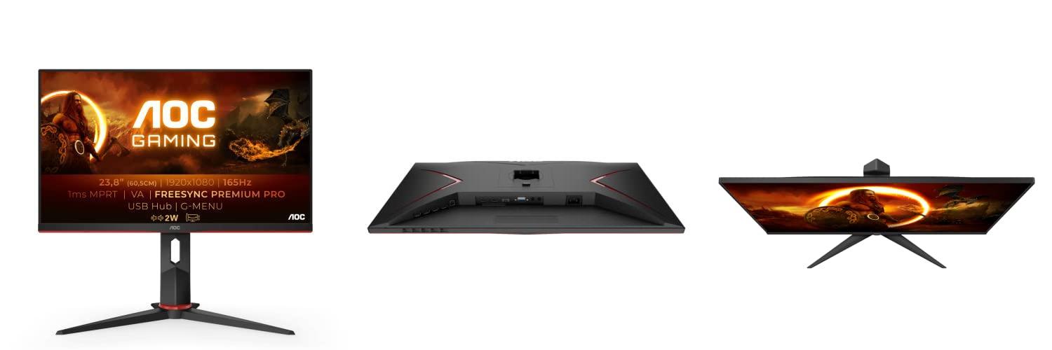 AOC Monitor Gaming 24G2SAE- La joya gamer que necesitas para potenciar tu experiencia de juego