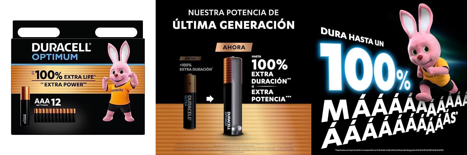Featured image of post Mayor potencia en comparación con otras pilas alcalinas Duracell en una amplia gama de dispositivos
 ⁴ En pruebas estándar de juguetes IEC, los resultados pueden variar según el dispositivo o el tipo de uso