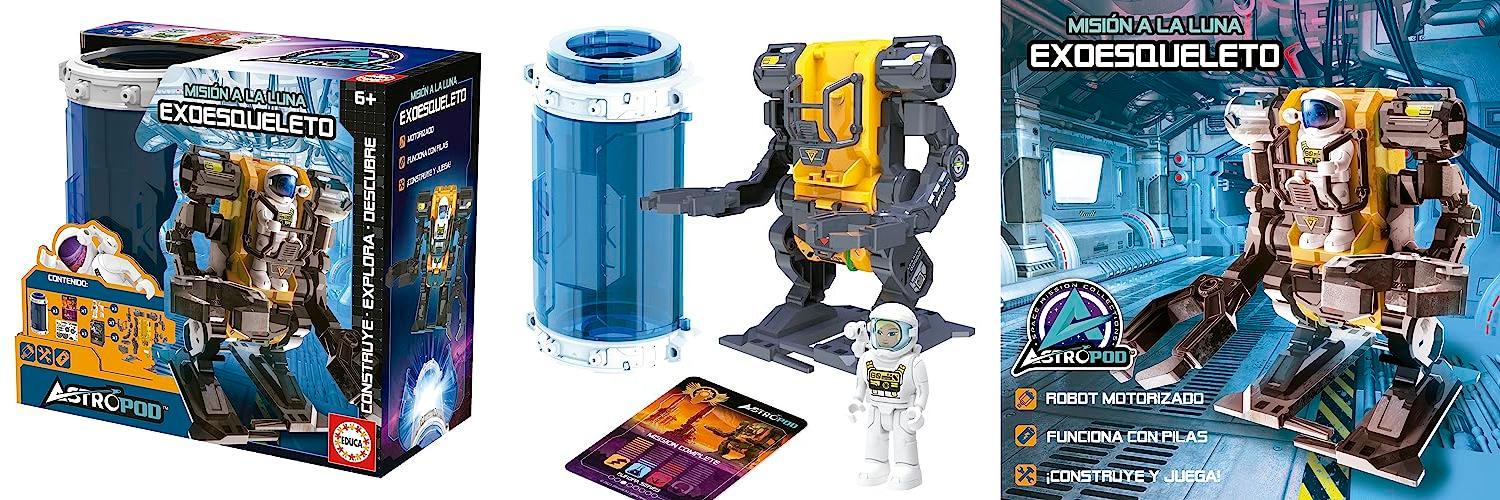 Featured image of post Construye y Juega con el Set Educa - Misión a la Luna: Exoesqueleto, Robot y Exploración Espacial