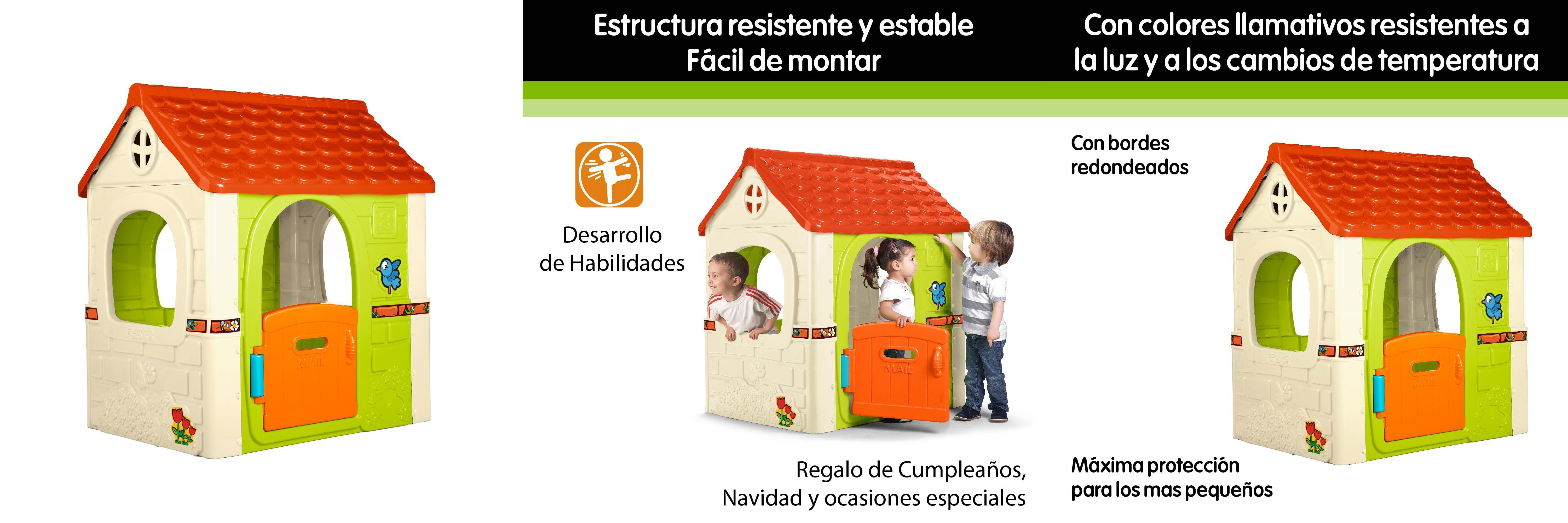 Featured image of post FEBER - Fantasy House Casita Infantil de Juegos: ¡Diviértete al aire libre o dentro de casa con esta resistente y fácilmente montable casita para niños de 2 a 6 años!
