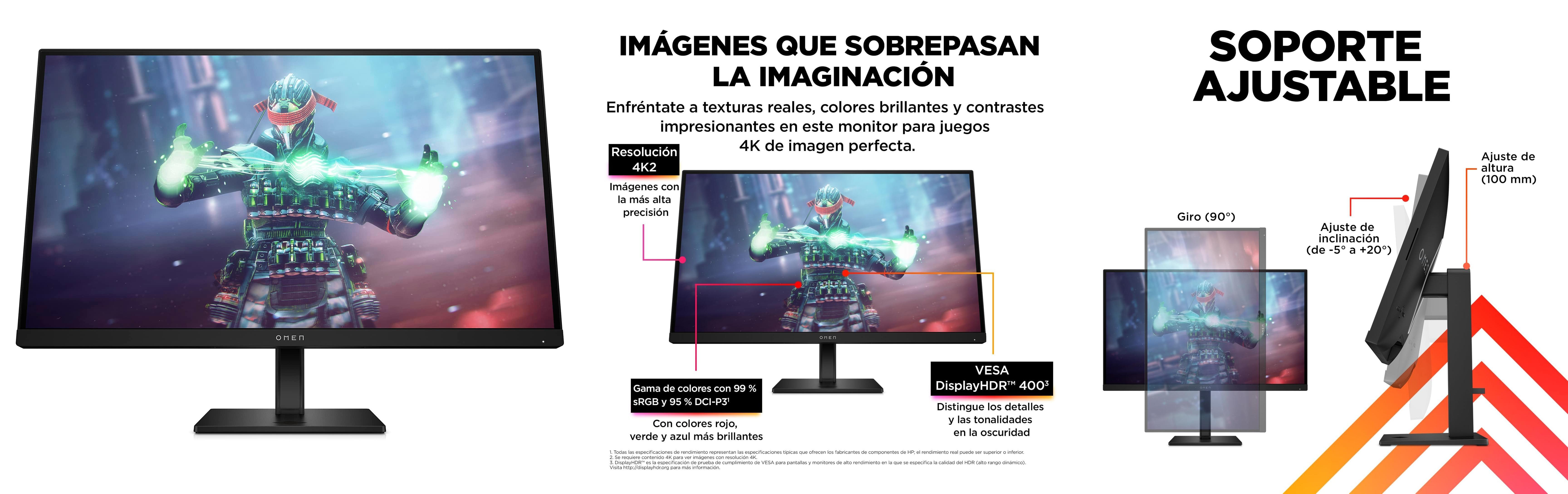 Featured image of post Análisis del monitor gaming HP OMEN 27k: 4K UHD, 144Hz y AMD FreeSync Premium