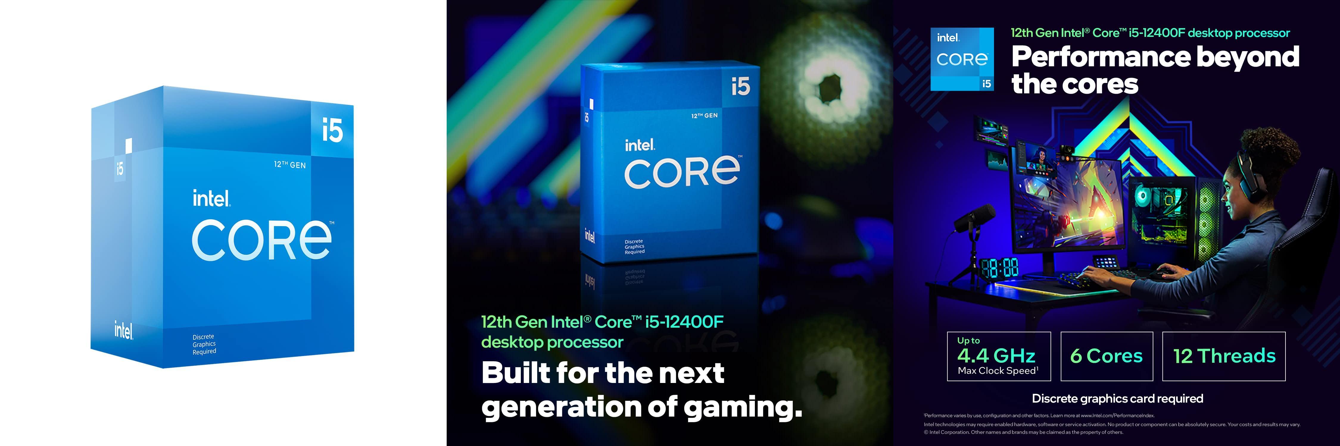 Descubre el Alto Rendimiento del Intel Core i5-12400F: ¡Potencia y Velocidad en un Solo Procesador!