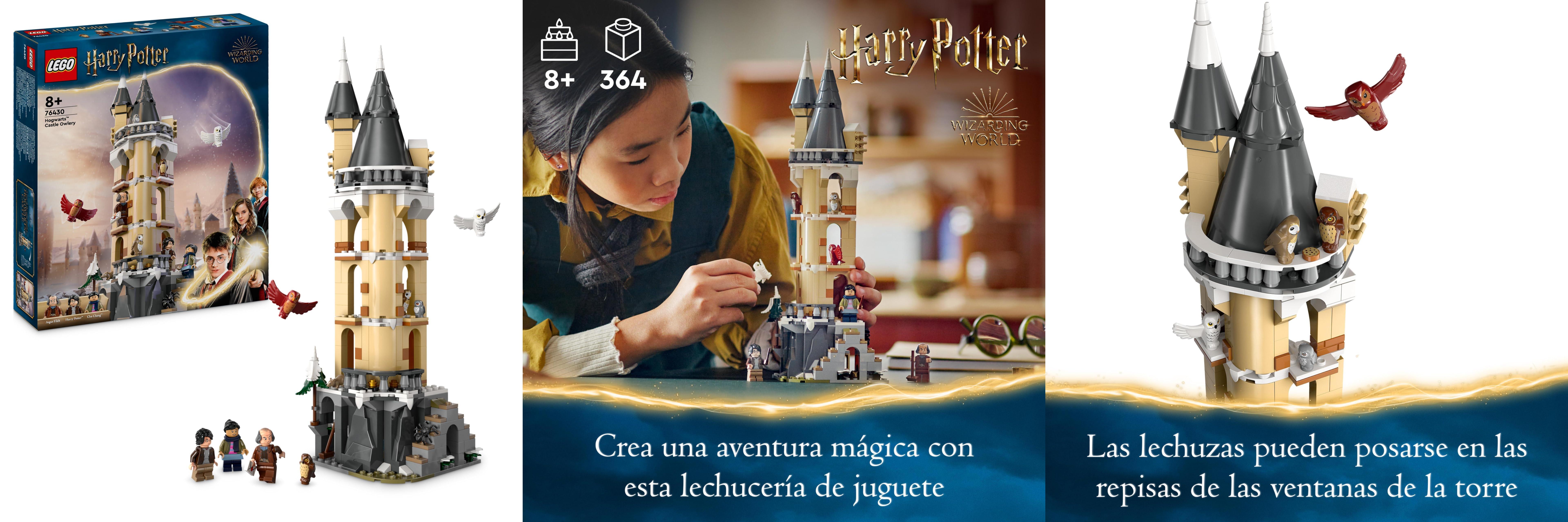 Descubre la Magia de LEGO Harry Potter Lechucería del Castillo de Hogwarts: ¡Un Juego Mágico para Niños y Fans!