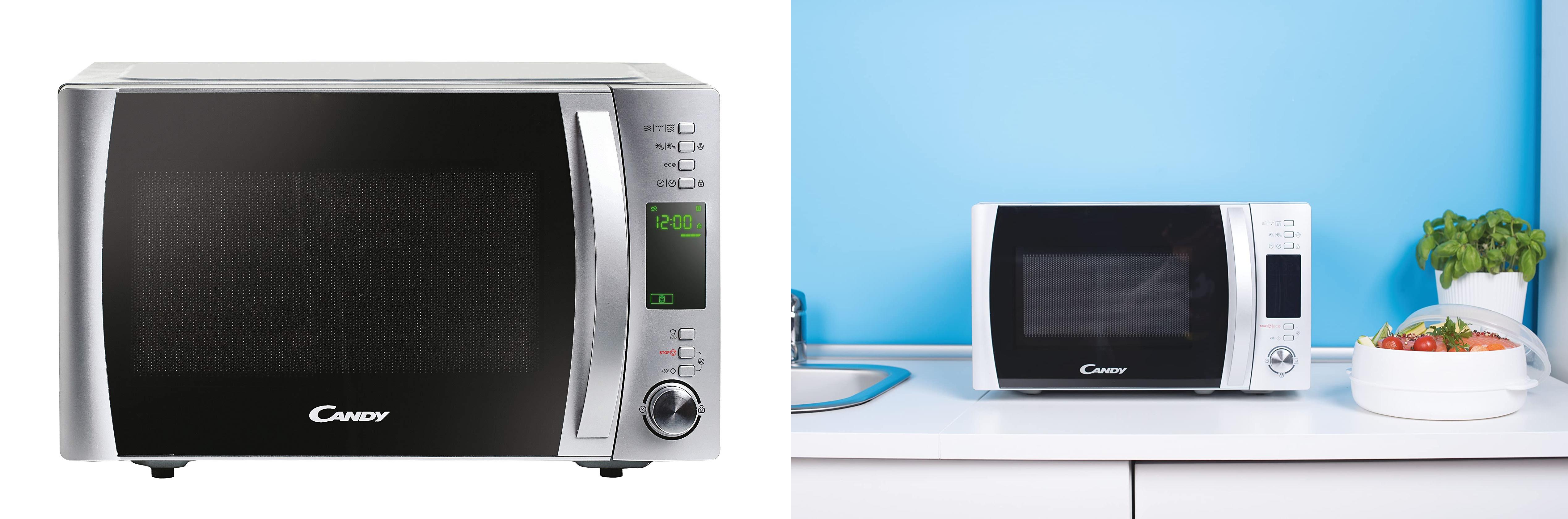 Microondas con Grill Candy X-Range CMXG22DS/ST: 22L, 1250W, Digital - Descubre sus Características Especiales