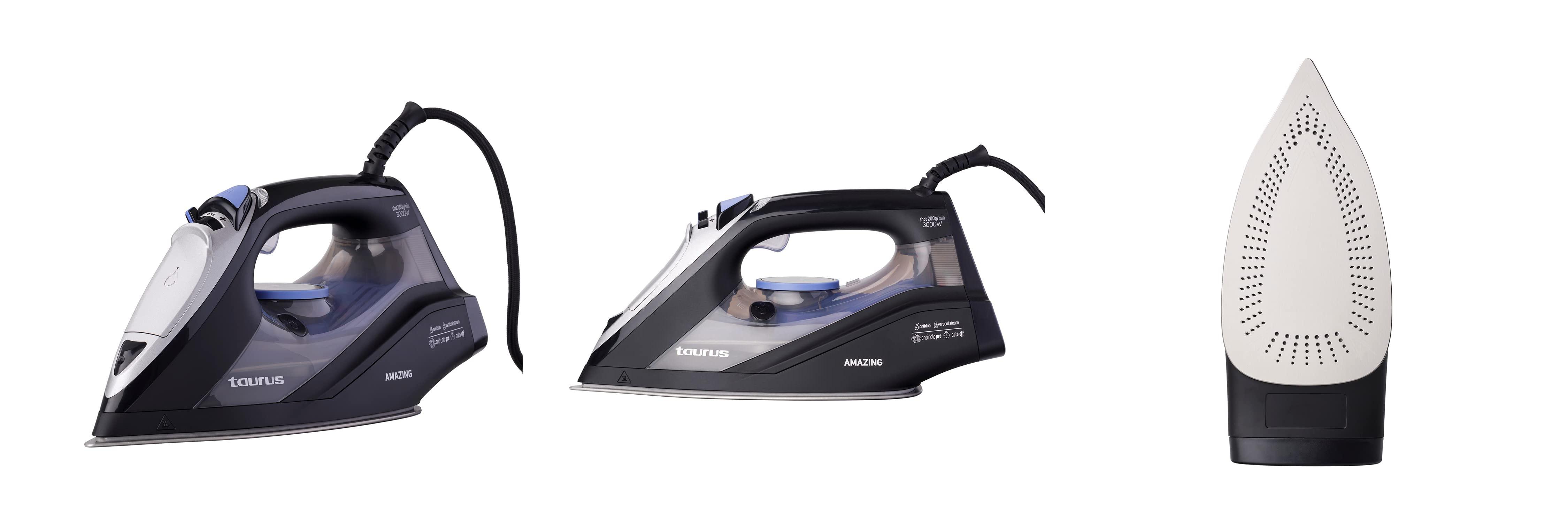 Featured image of post Descubre la Taurus Amazing STI3002: Plancha de Vapor Potente con Golpe de 200g/min y Modo ECO