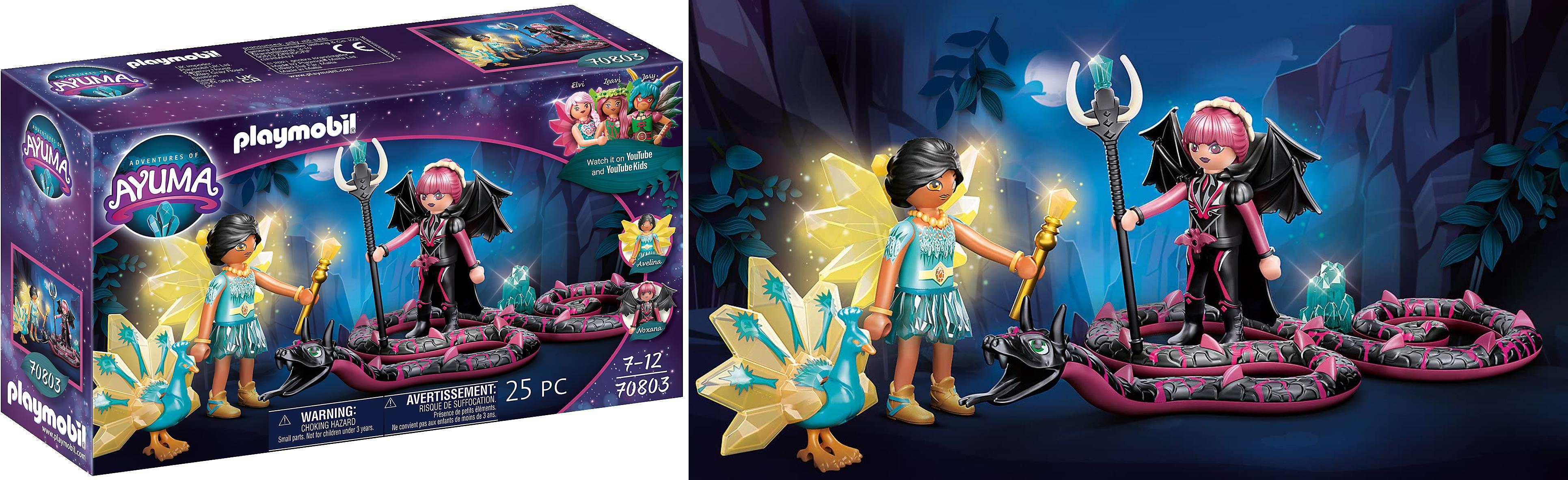 Featured image of post Descubre la magia de las Hadas de Cristal con el PLAYMOBIL Adventures of Ayuma 70803 Crystal Fairy y Bat Fairy ¡A partir de los 7 años!