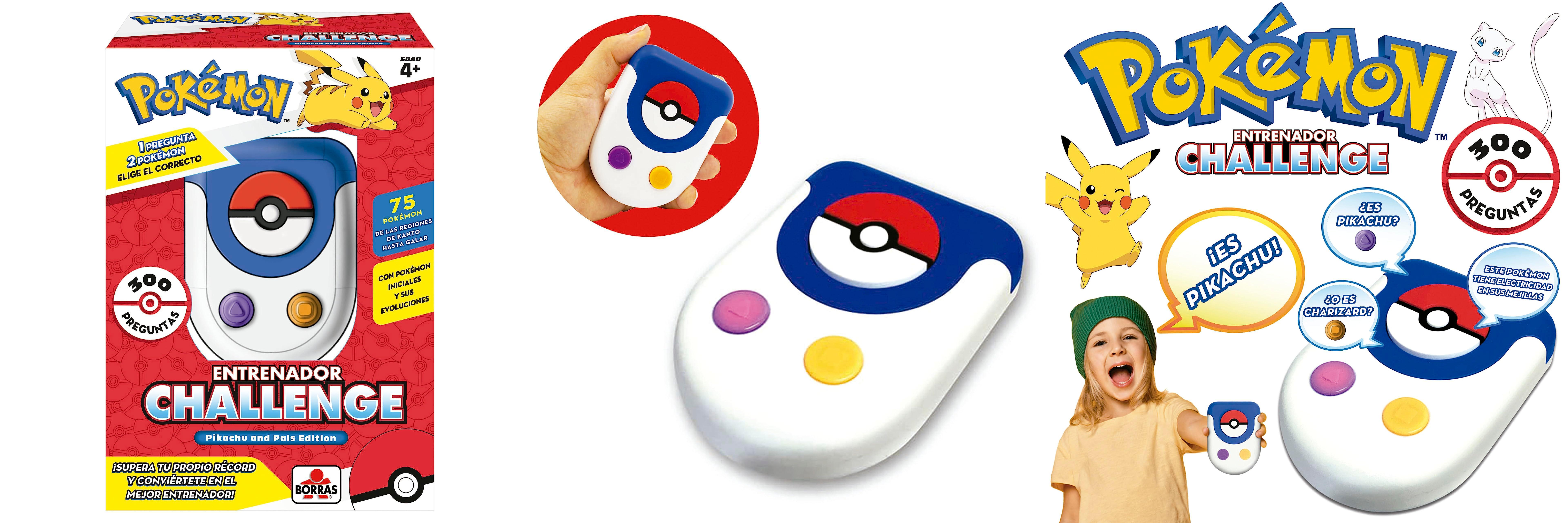 Featured image of post Descubre tu potencial como entrenador con el juego electrónico BORRAS 19828 Pokémon Entrenador Challenge