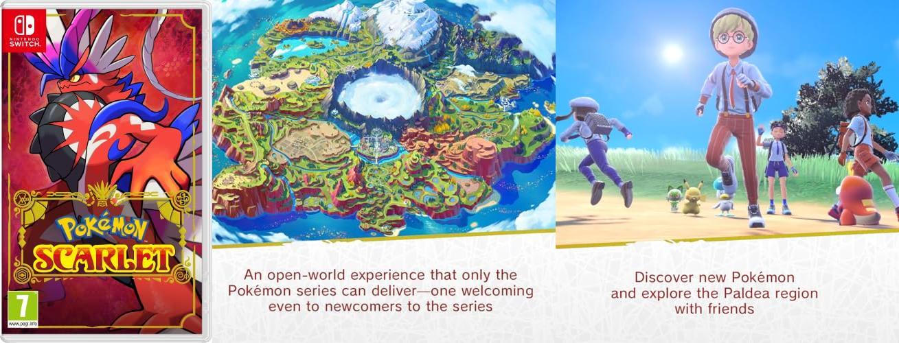 Featured image of post Descubre la emoción de Pokémon Escarlata en Nintendo Switch: ¡El juego imprescindible para los amantes de los videojuegos y de la franquicia Pokémon!