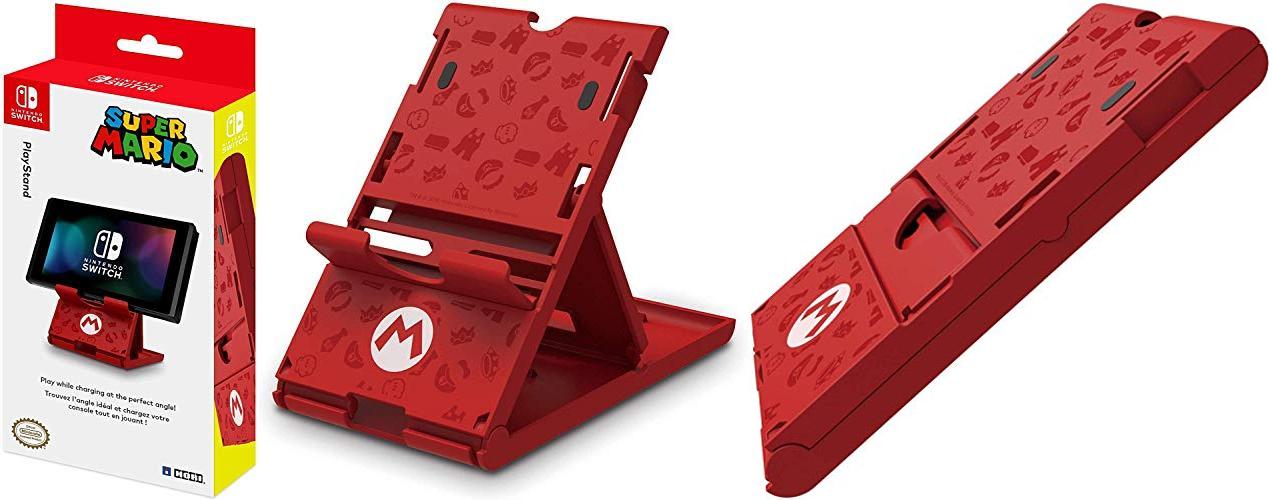 Descubre el HORI - PlayStand Super Mario: El soporte ideal para tu Nintendo Switch en cualquier lugar