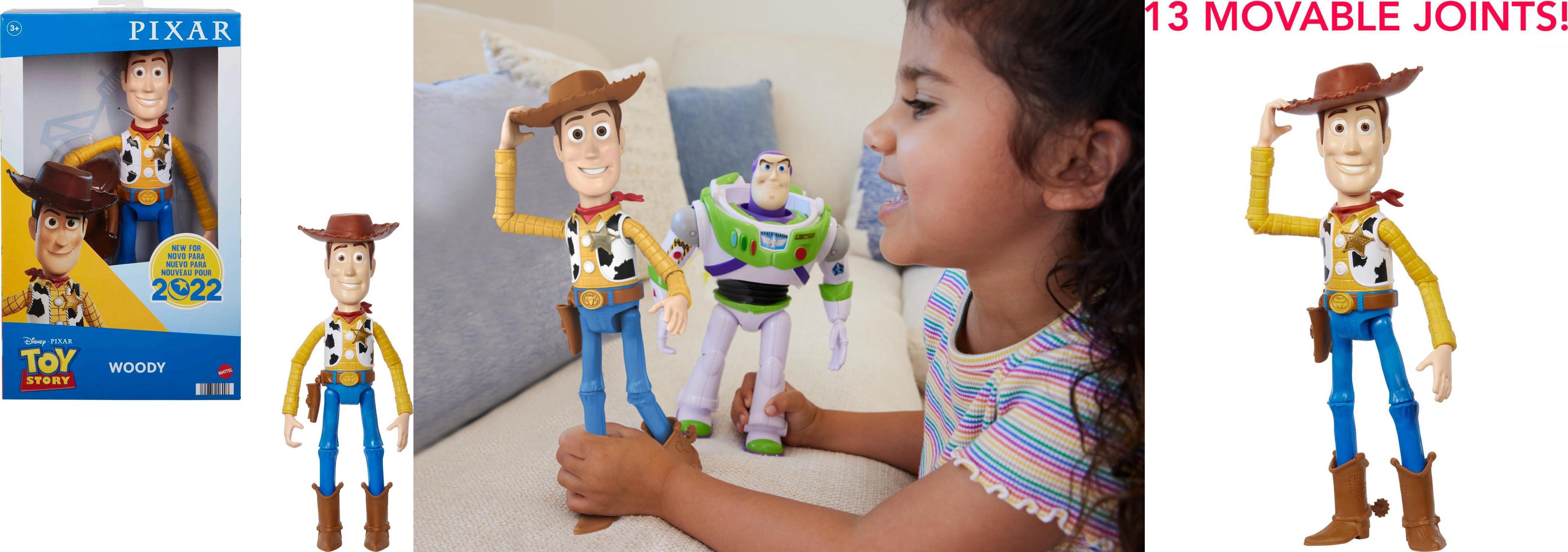 Featured image of post Descubre la figura de acción Disney Pixar Toy Story Woody, ideal para niños +3 años y fans de la película