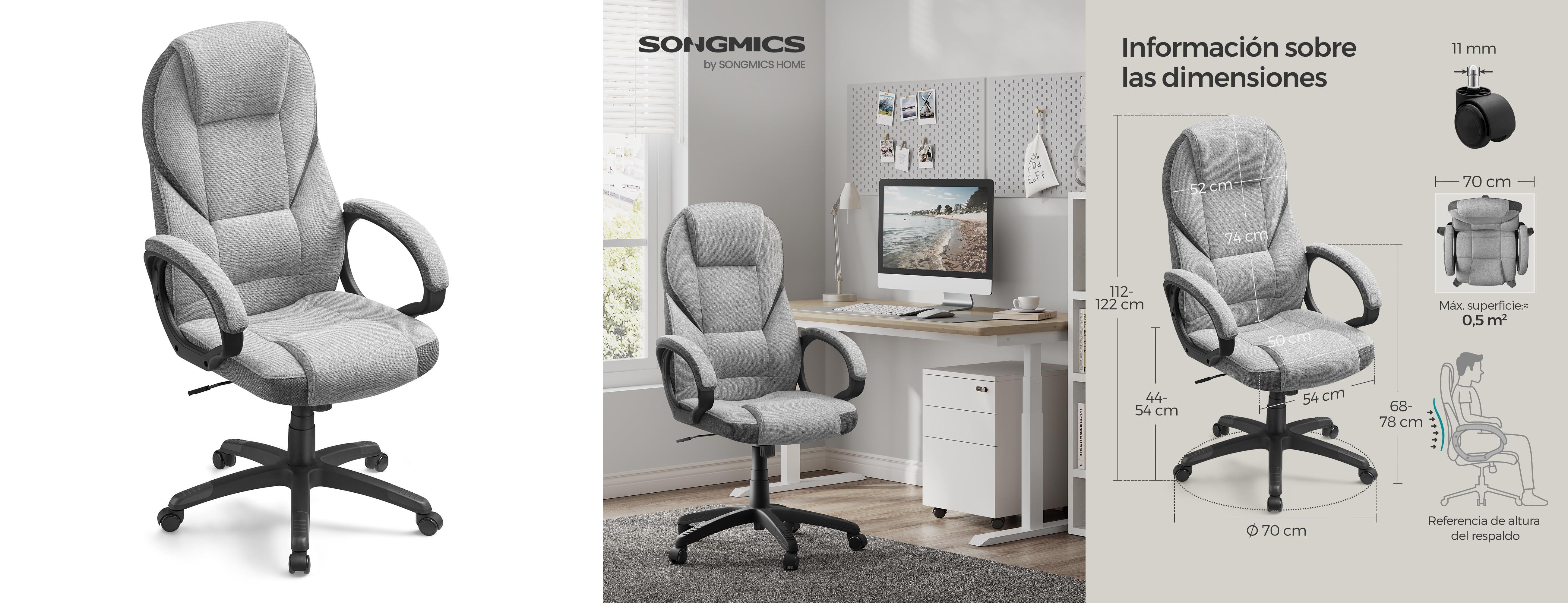 Featured image of post Silla de Oficina SONGMICS: Ergonomía y Durabilidad en tu Espacio de Trabajo