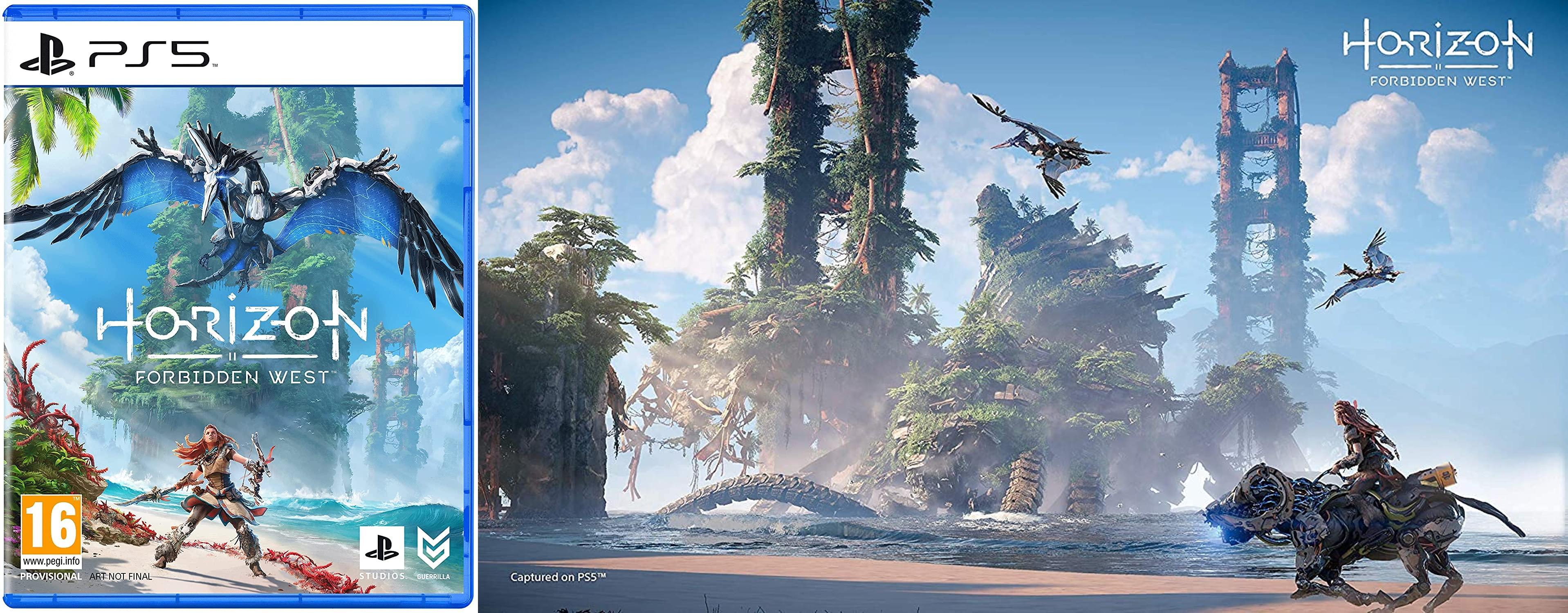 Descubre el emocionante mundo de Horizon Forbidden West en la PlayStation 5 con Sony Game PS5 Horizon Forbidden West (Lengua Italiana)