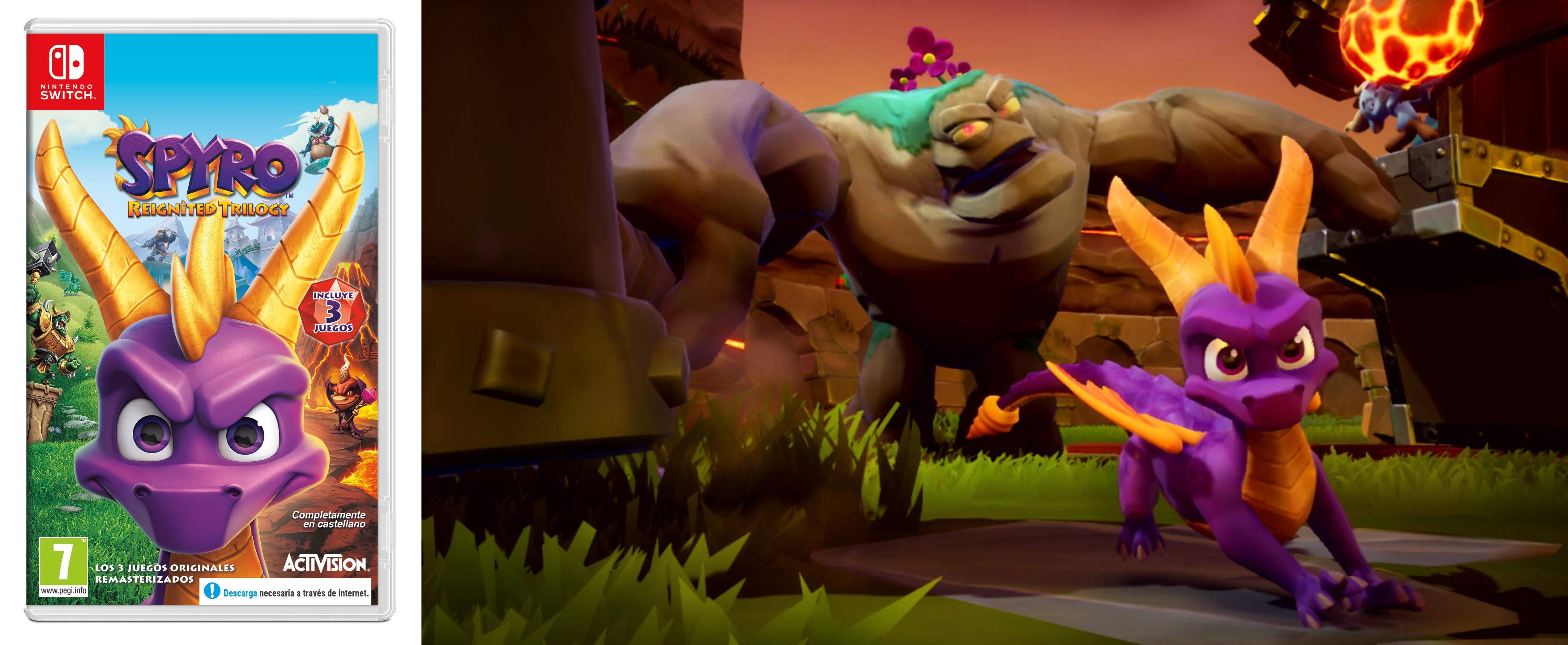 Featured image of post Revive la aventura con Spyro Reignited Trilogy: ¡El auténtico maestro de las llamas está de vuelta en Nintendo Switch!