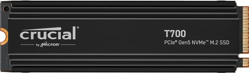 Crucial T700 2TB Gen5 NVMe M.2 SSD: La solución de almacenamiento de alto rendimiento para tus necesidades informáticas y creativas
