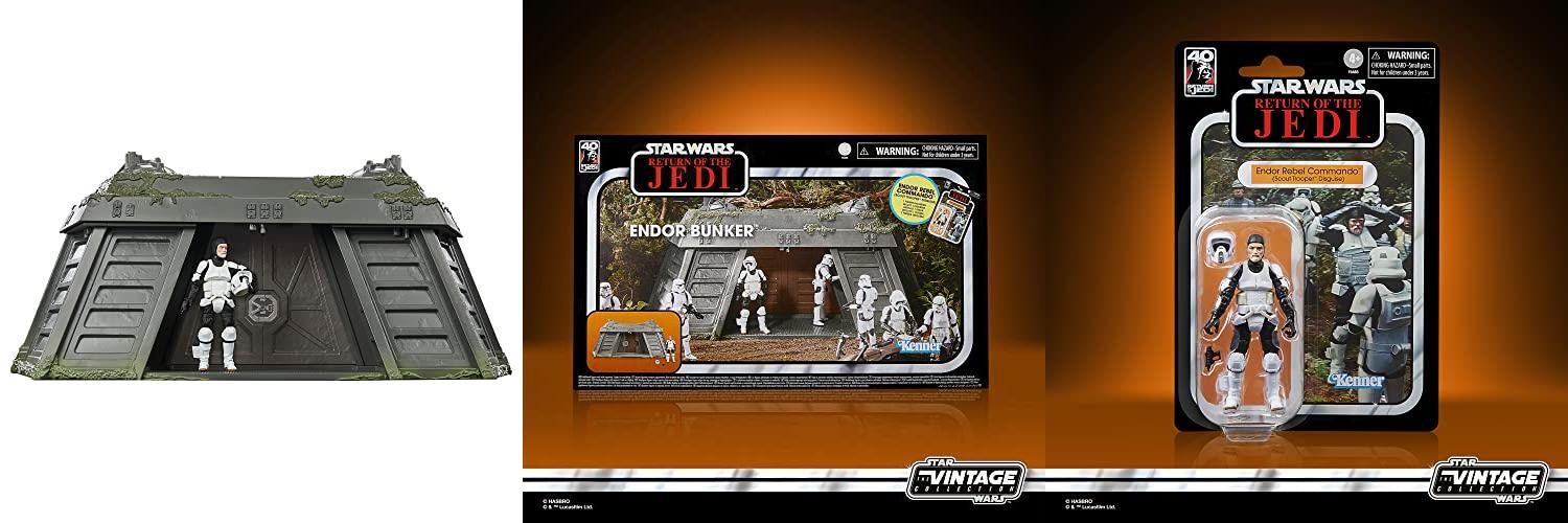 Featured image of post Descubre la emoción de Star Wars con el Búnker de Endor - Set de Juego y Figura Vintage a Escala 9,5 cm