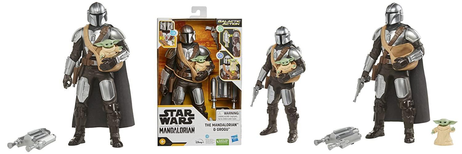 Star Wars F5194105 Figura de acción: Aventuras intergalácticas con The Mandalorian & Grogu