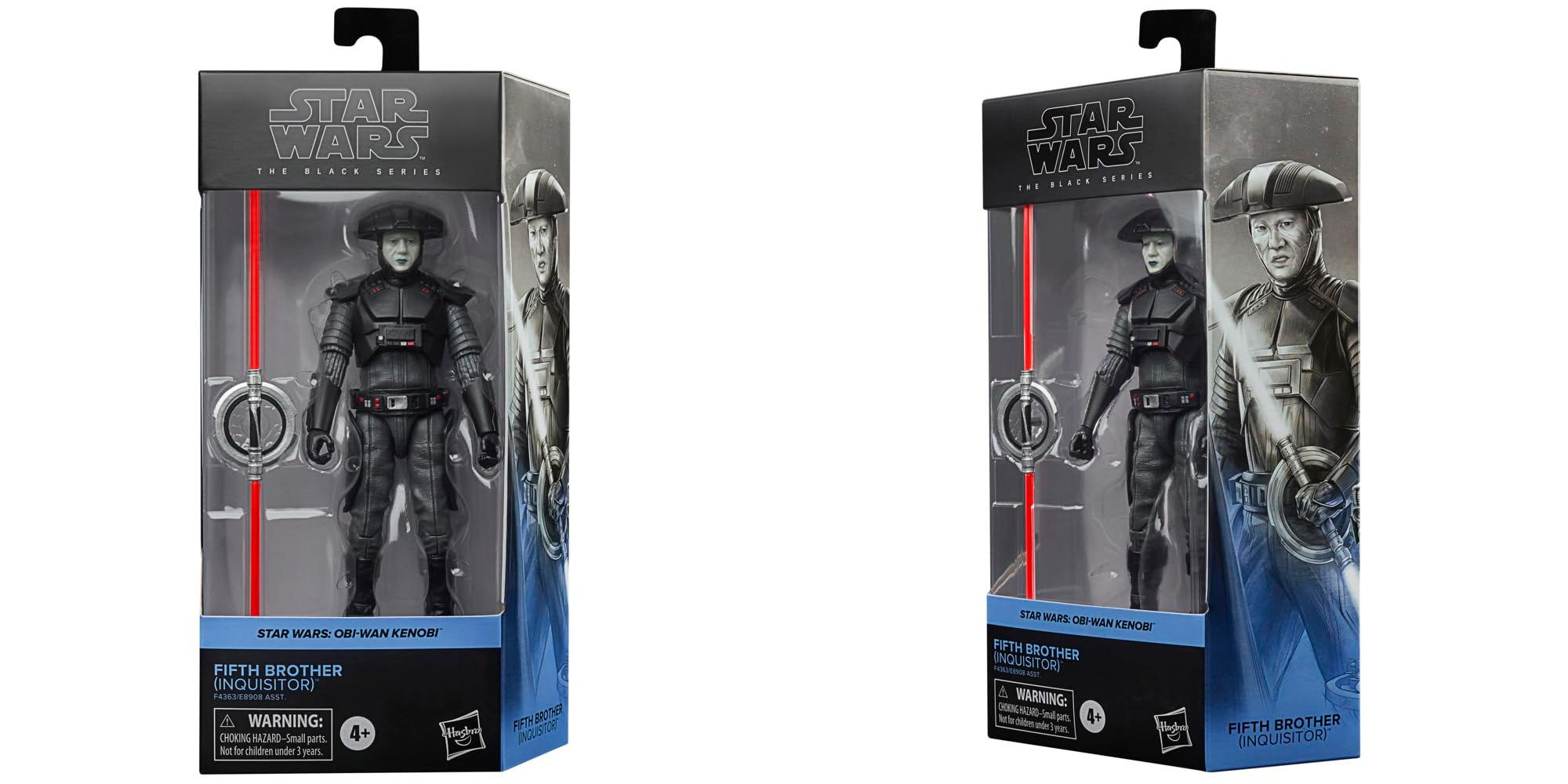 Star Wars Hasbro F4363 - The Black Series - Juguete Fifth Brother (Inquisitor) a Escala de 15 cm - OBI-WAN Kenobi - Figura de acción: ¡Revive las épicas batallas de Star Wars!