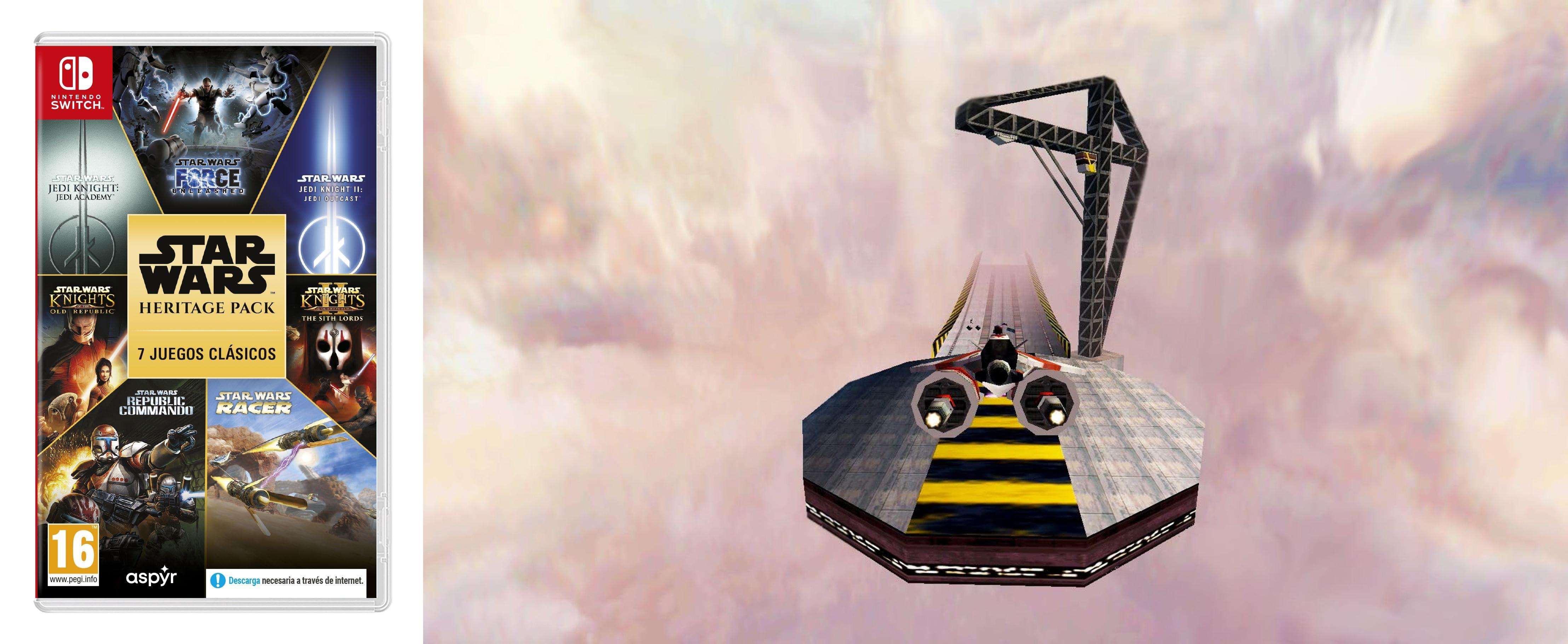 Star Wars Heritage Pack - Switch: Descubre los siete clásicos juegos de STAR WARS™ en un solo cartucho